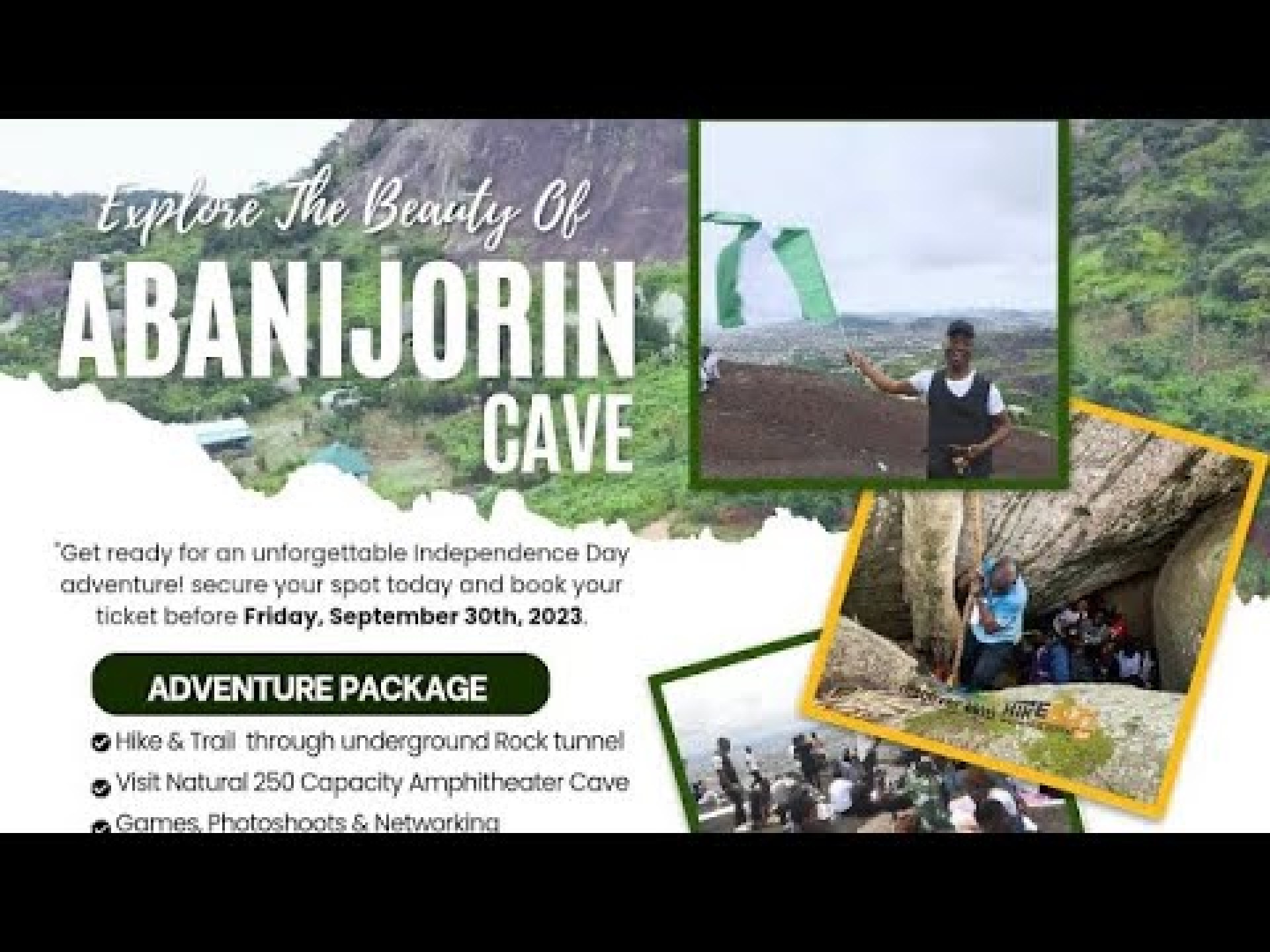 Hiking in Ekiti Nigeria – Abanijorin Cave Hiking in Ekiti Nigeria – Abanijorin Cave