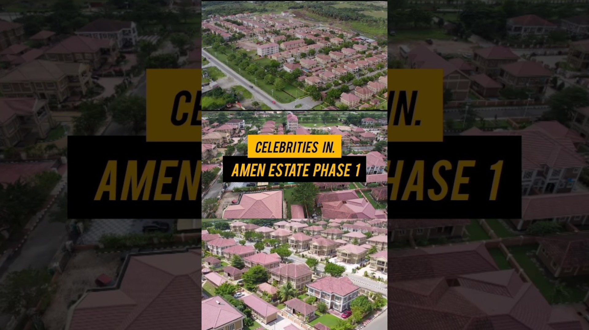EXPOSED: These Nigerian Celebrities Are Hiding In AMEN ESTATE PHASE 1 EXPOSED: These Nigerian Celebrities Are Hiding In AMEN ESTATE PHASE 1