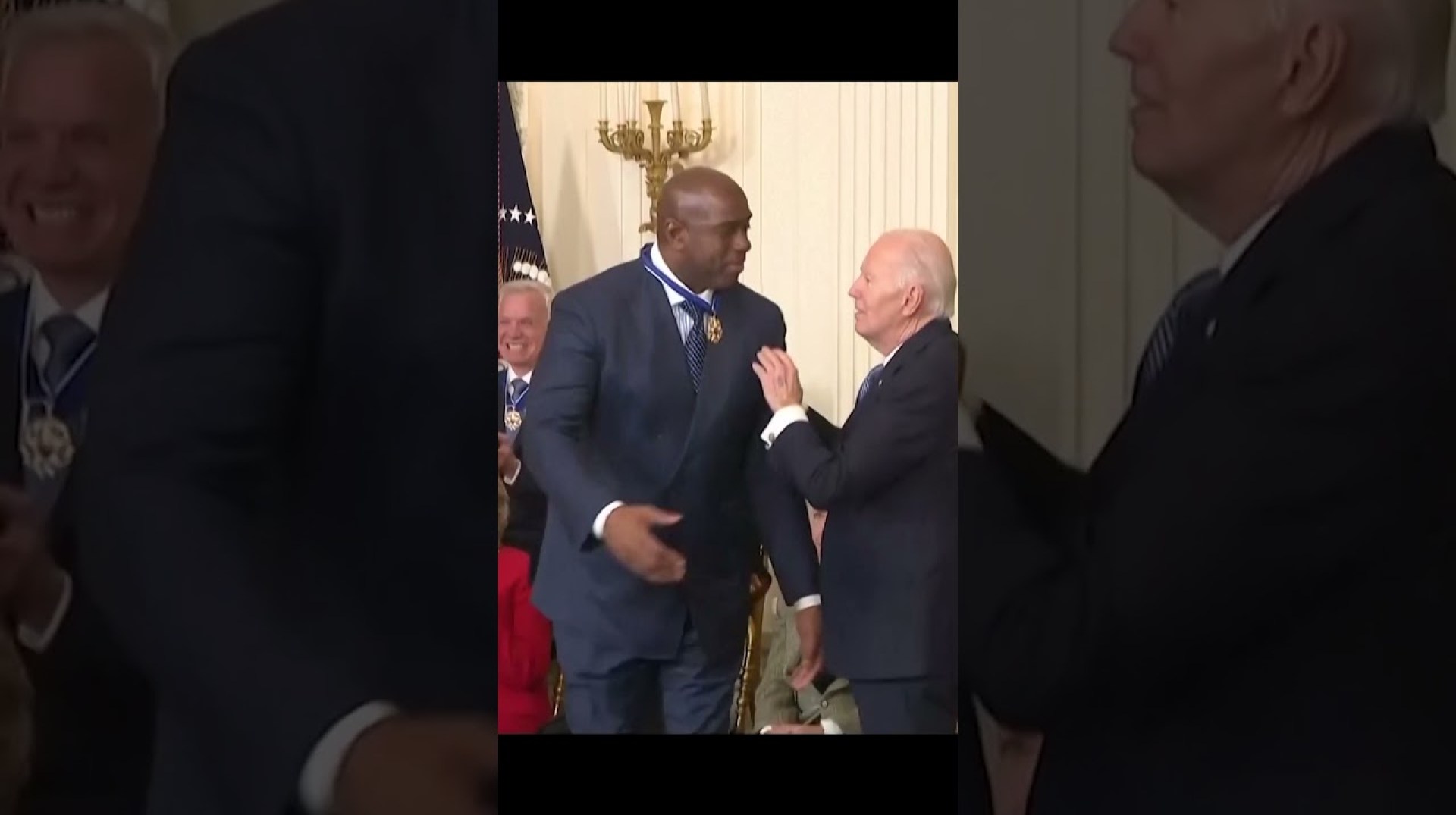 Magic Johnson awarded nation’s highest civilian honor Magic Johnson awarded nation’s highest civilian honor