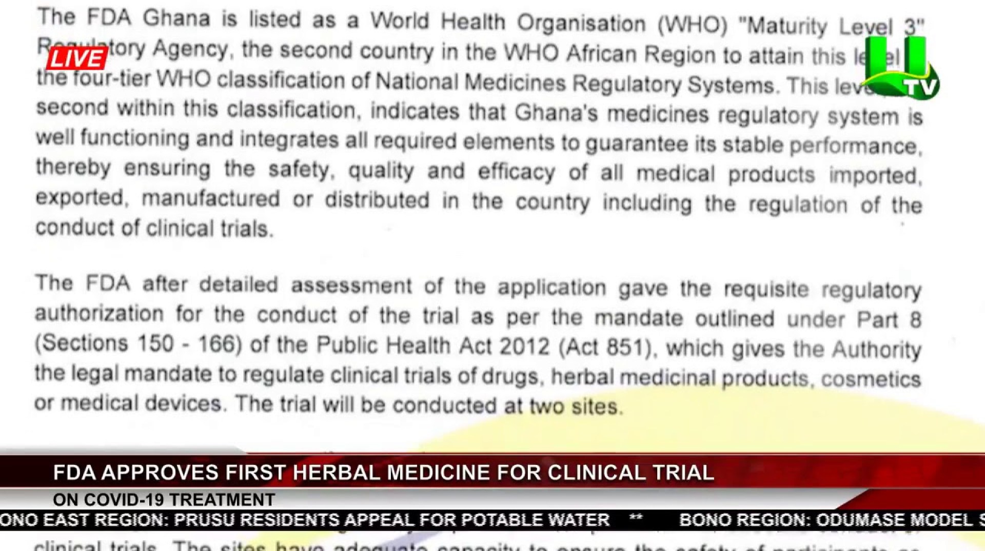 FDA Approves First Herbal Medicine For Clinical Trial On Covid-19 Treatment FDA Approves First Herbal Medicine For Clinical Trial On Covid-19 Treatment