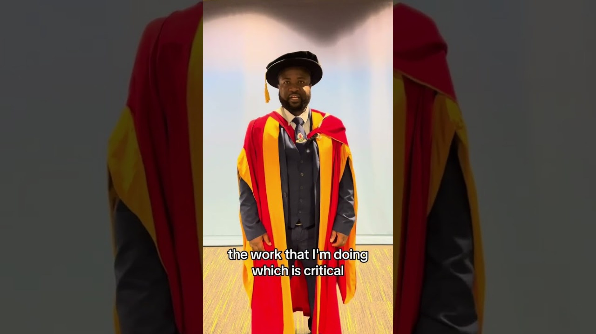 How does it feel to be an Honorary Graduate? | Elgidius Edgar Bwinabona Ichumbaki #graduations How does it feel to be an Honorary Graduate? | Elgidius Edgar Bwinabona Ichumbaki #graduations