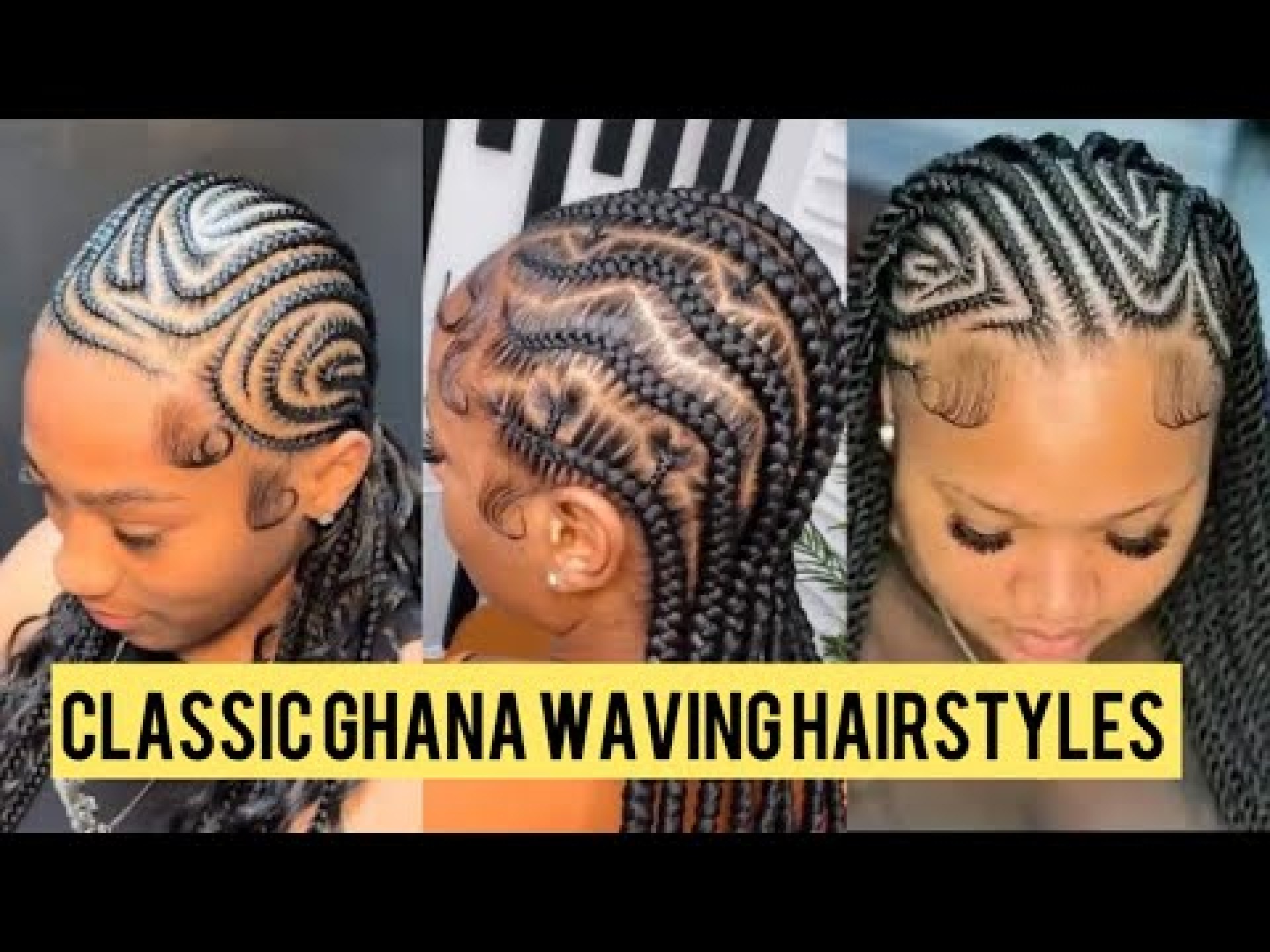 Classic & New Conrow Hairstyles Styles For Black Women | Ghana Waving Cornrow Braids Hairstyles Classic & New Conrow Hairstyles Styles For Black Women | Ghana Waving Cornrow Braids Hairstyles