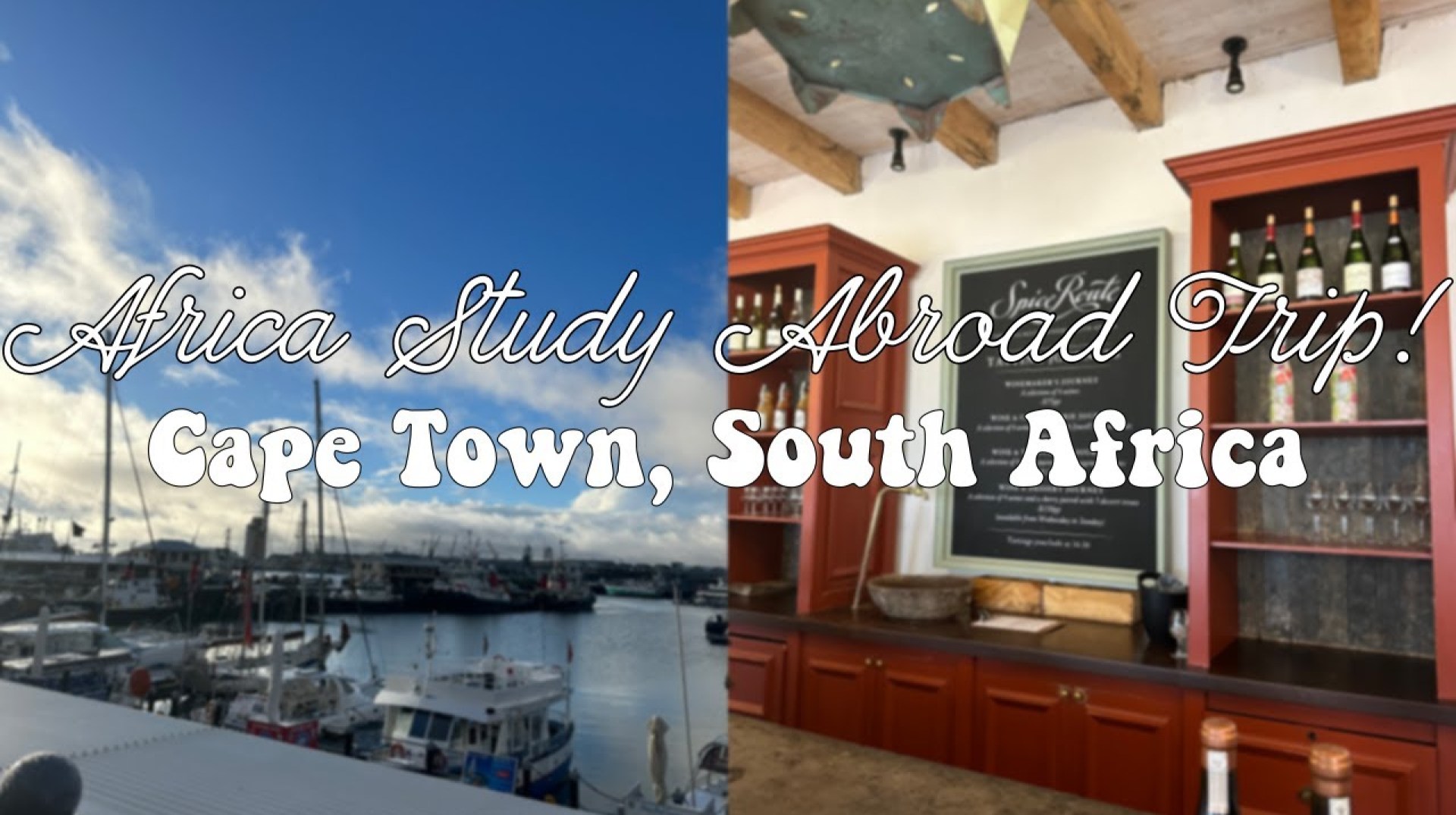 Africa Study Abroad Trip Part 1! Cape Town! Africa Study Abroad Trip Part 1! Cape Town!