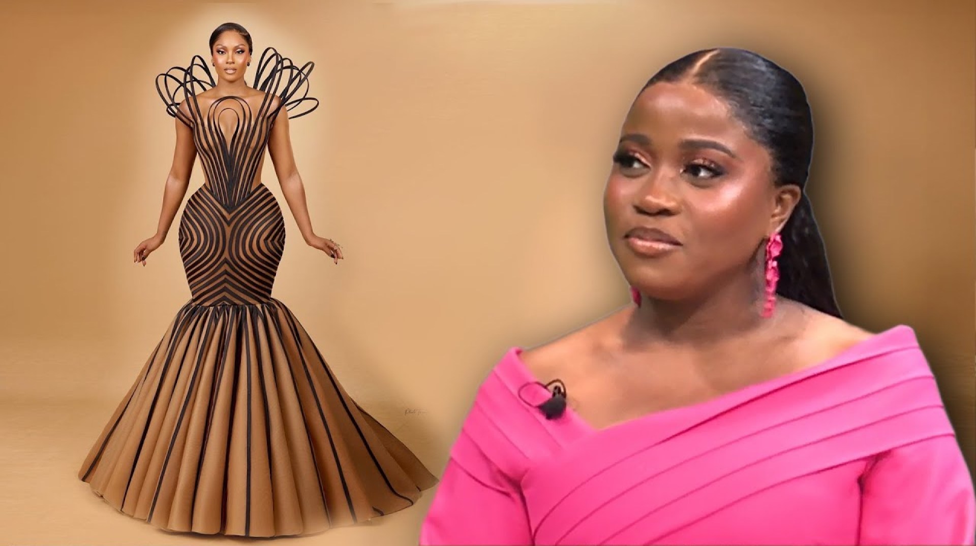 It Took Me Months Of Planning To Make Osas Ighodaro's Dress -Veeckee James It Took Me Months Of Planning To Make Osas Ighodaro's Dress -Veeckee James