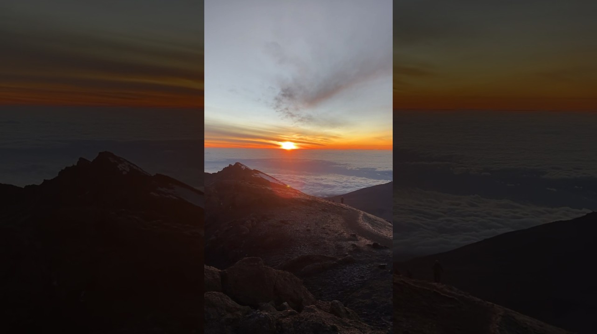 Amazing view at the peak of Kilimanjaro #travel #africa #hiking #hikingadventures #mountains #gopro Amazing view at the peak of Kilimanjaro #travel #africa #hiking #hikingadventures #mountains #gopro