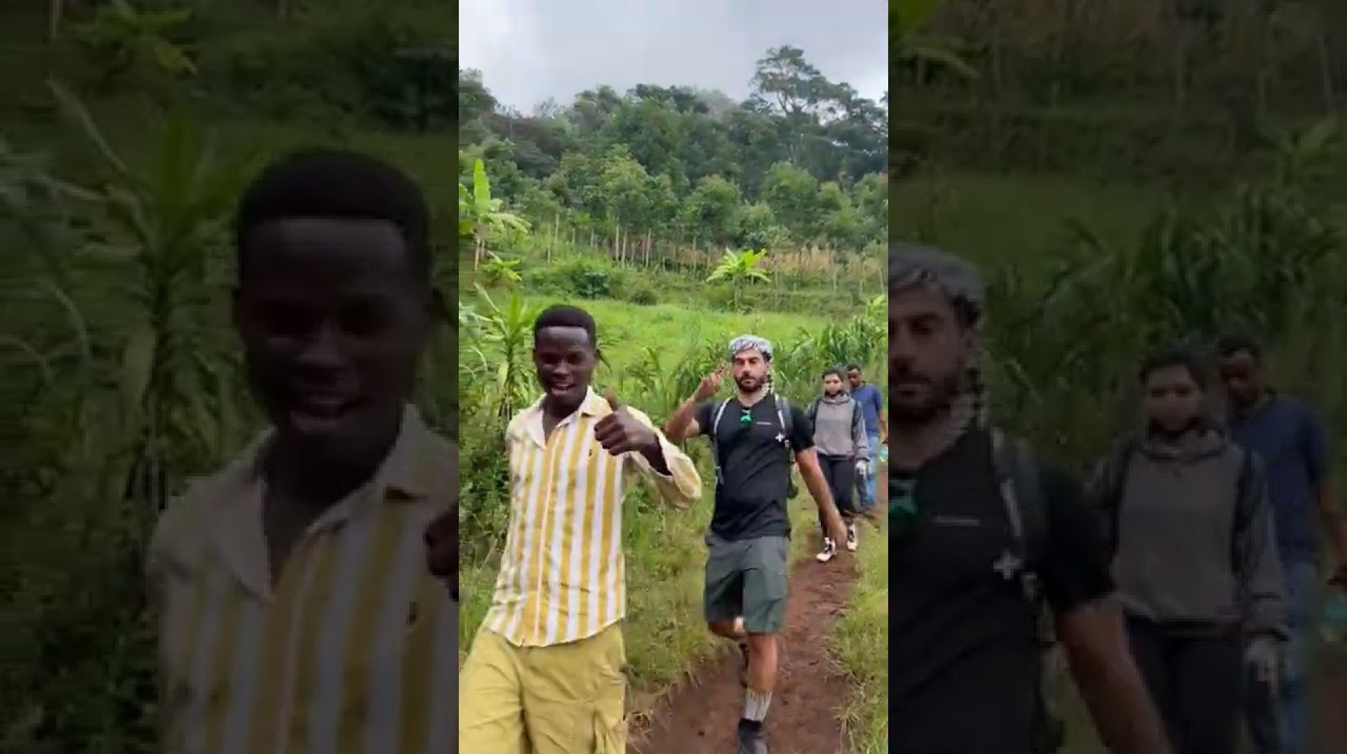 Materuni Waterfall- Majali Tours with a group before Hiking Mt.Kilimanjaro Materuni Waterfall- Majali Tours with a group before Hiking Mt.Kilimanjaro
