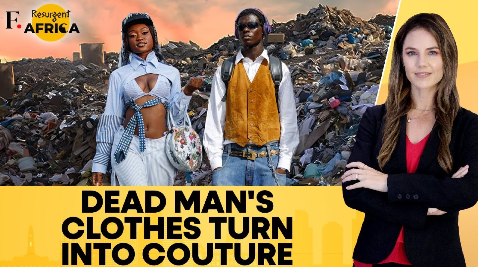 Ghana: Designers Turn Fast Fashion Waste Into Wearable Art | Firstpost Africa Ghana: Designers Turn Fast Fashion Waste Into Wearable Art | Firstpost Africa