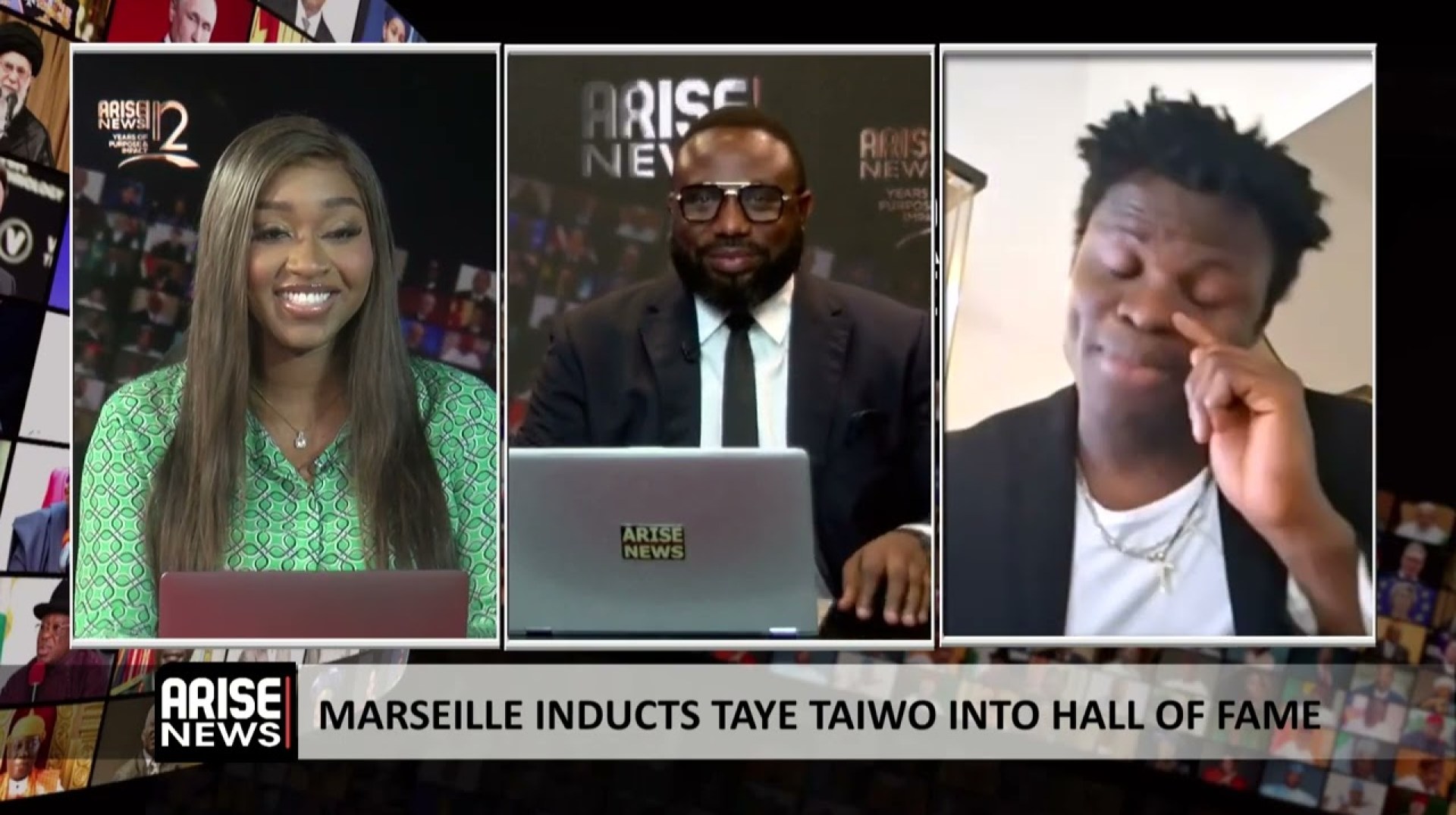Marseille Inducts Taye Taiwo Into Hall of Fame Marseille Inducts Taye Taiwo Into Hall of Fame