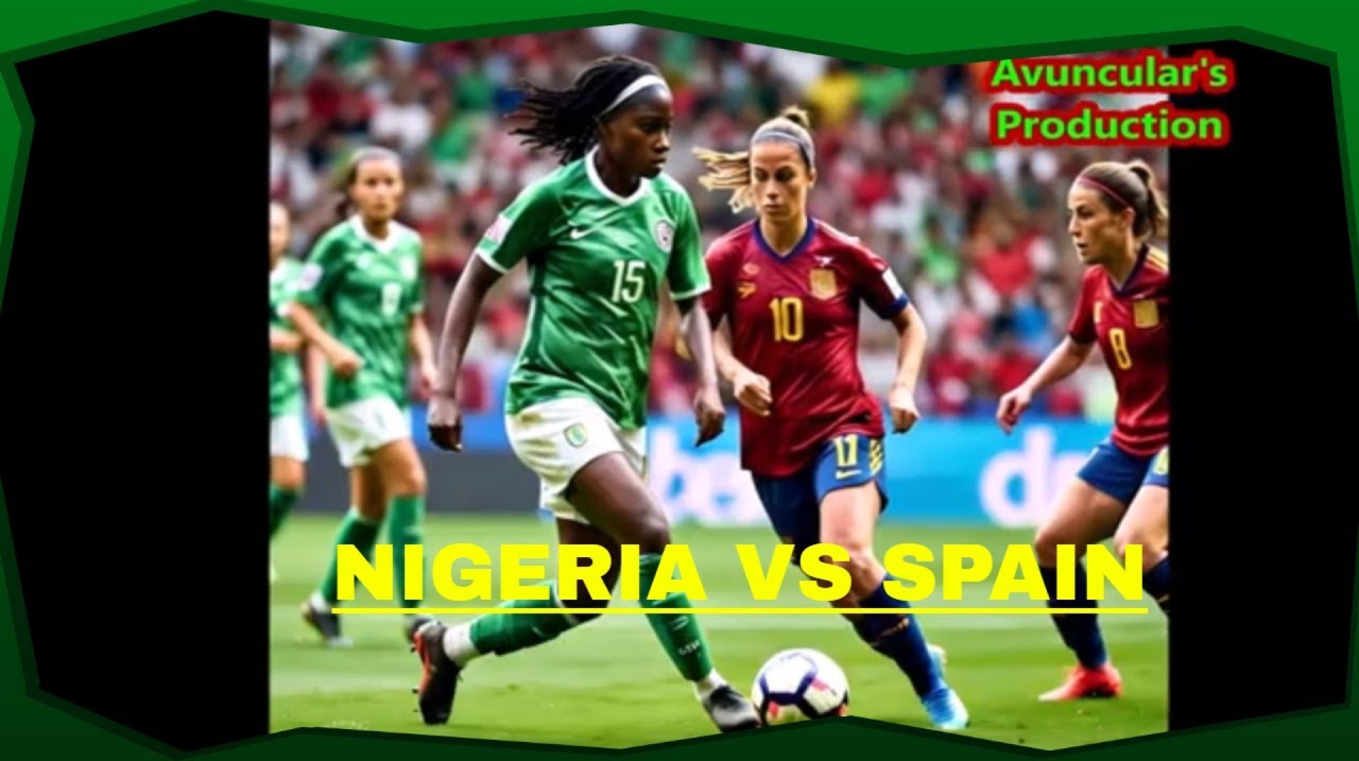 SPAIN (1) vs (0) NIGERIA {SUPER FALCONS} OLYMPIC #paris2024 #superfalcons #parisolympics2024 SPAIN (1) vs (0) NIGERIA {SUPER FALCONS} OLYMPIC #paris2024 #superfalcons #parisolympics2024