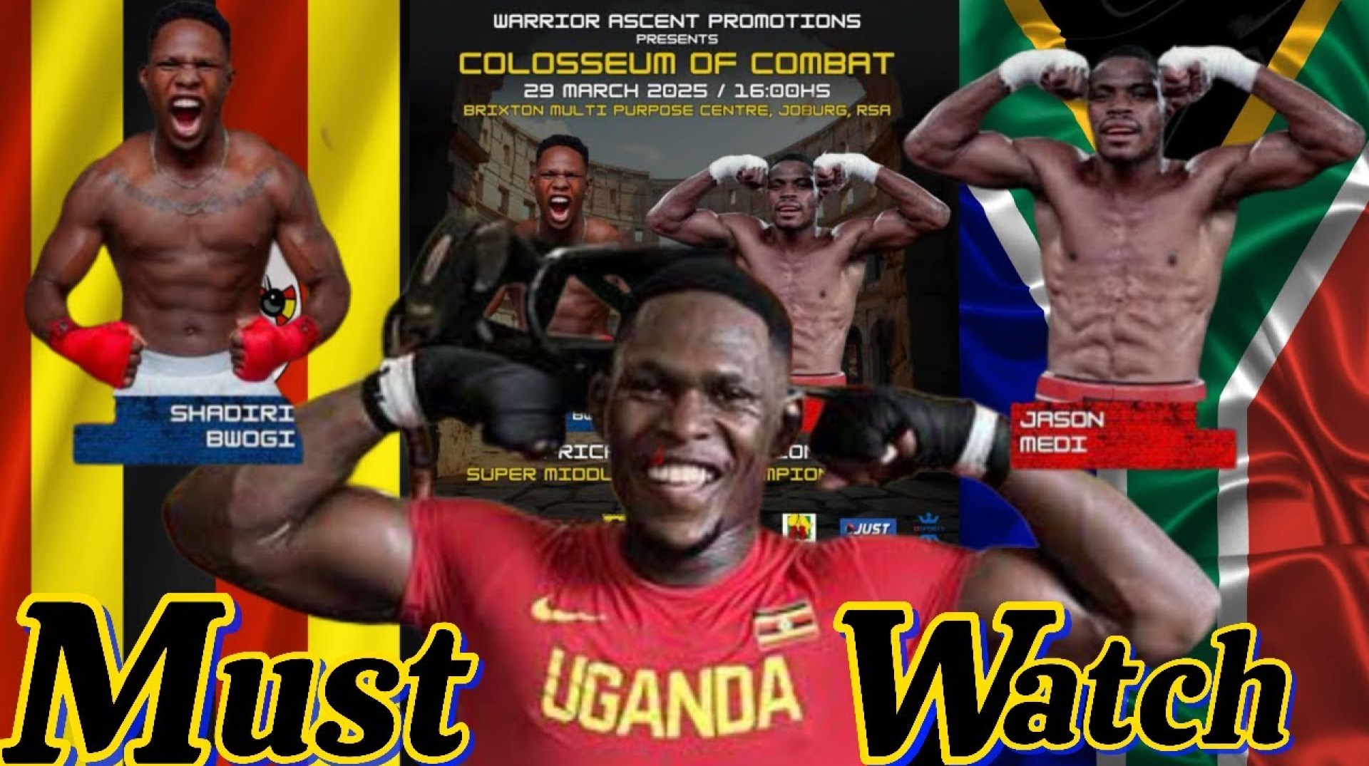 OMG!!!! UGANDA Beats South Africa in Boxing OMG!!!! UGANDA Beats South Africa in Boxing