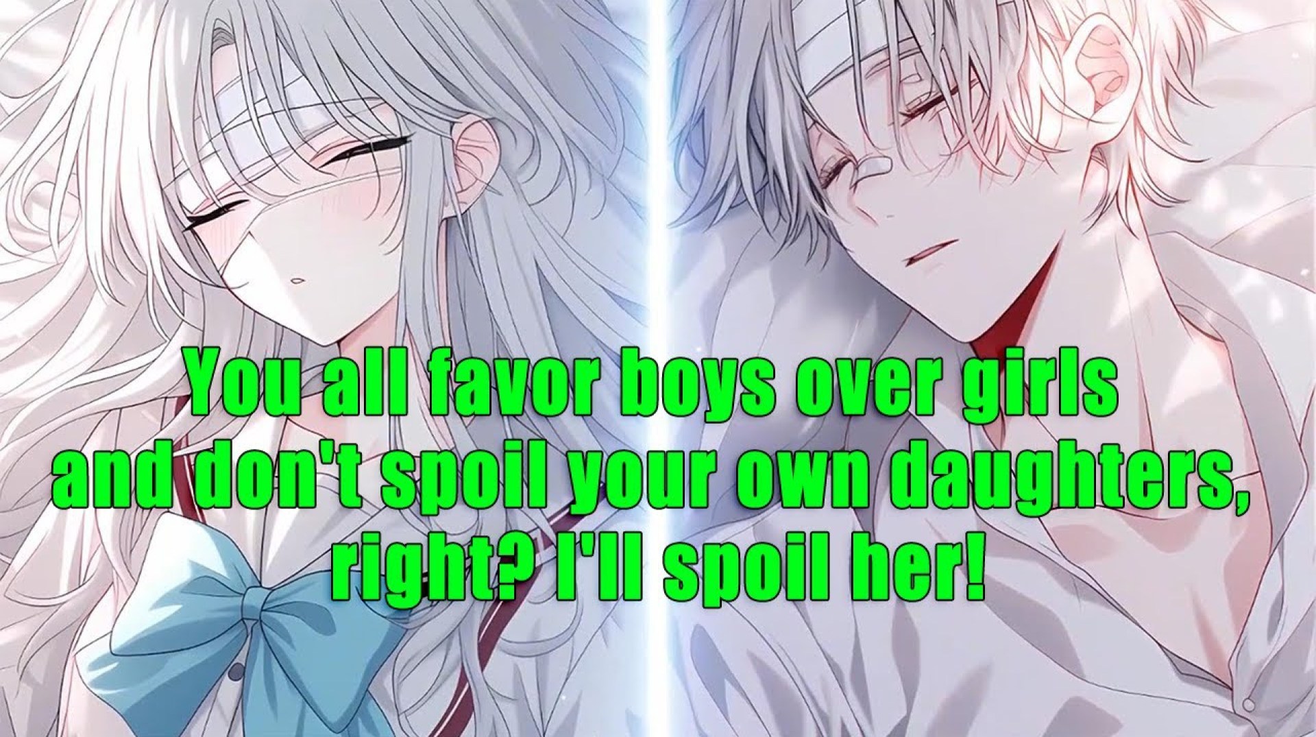 You all favor boys over girls and don't spoil your own daughters, right? I'll spoil her! You all favor boys over girls and don't spoil your own daughters, right? I'll spoil her!