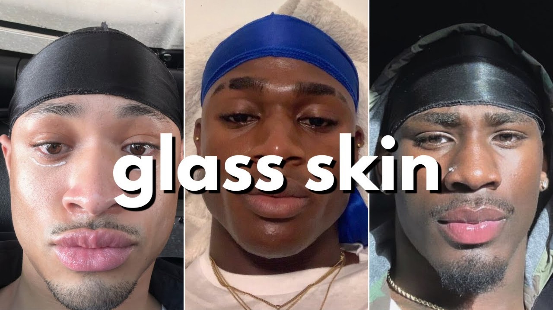 get Glass Skin as a Black Men, actually get Glass Skin as a Black Men, actually