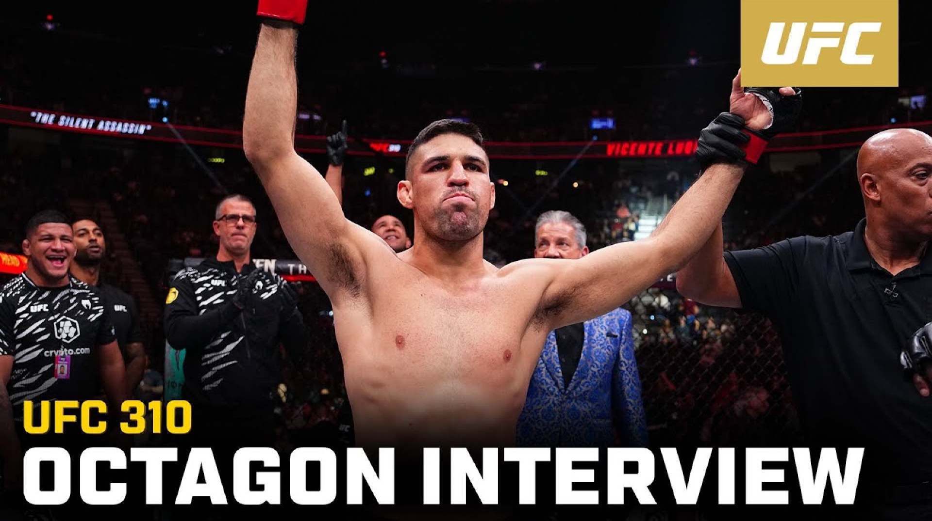 Vicente Luque Octagon Interview | UFC 310 Vicente Luque Octagon Interview | UFC 310
