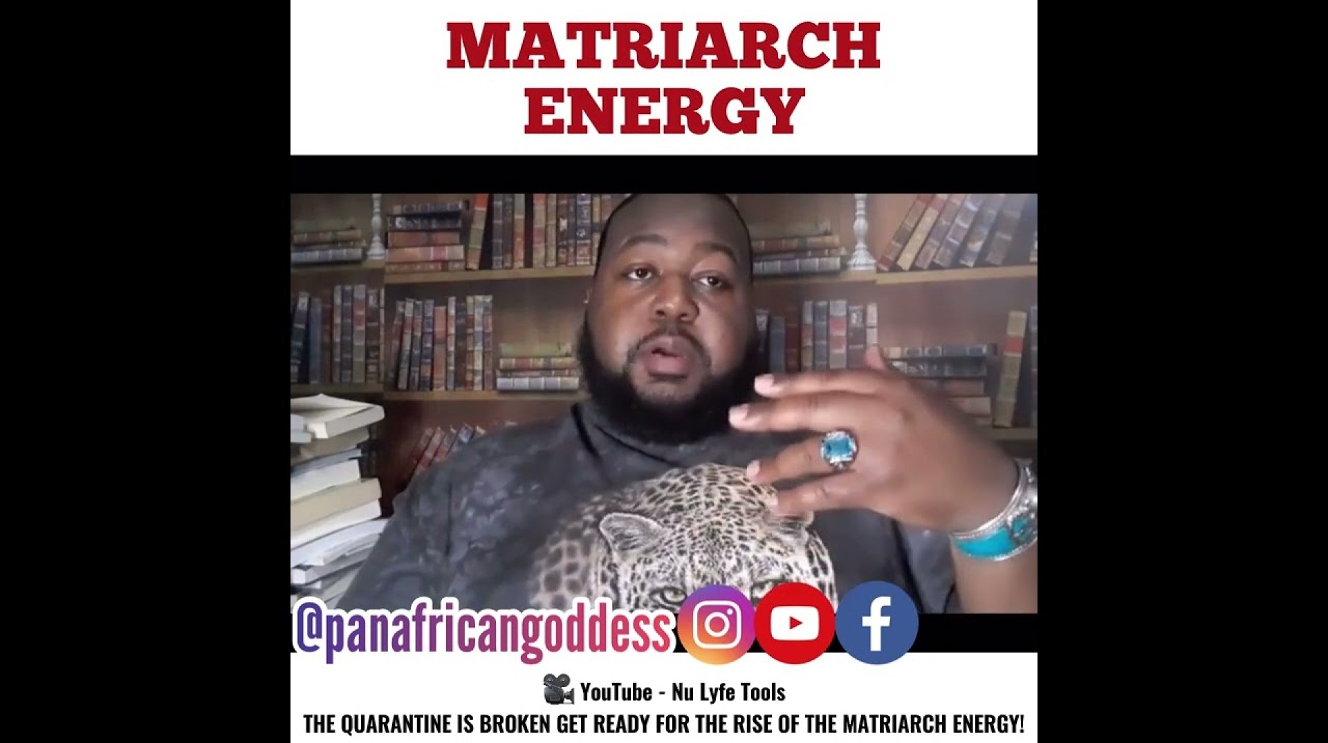 Matriarch Energy – Bro. Yosef Matriarch Energy – Bro. Yosef