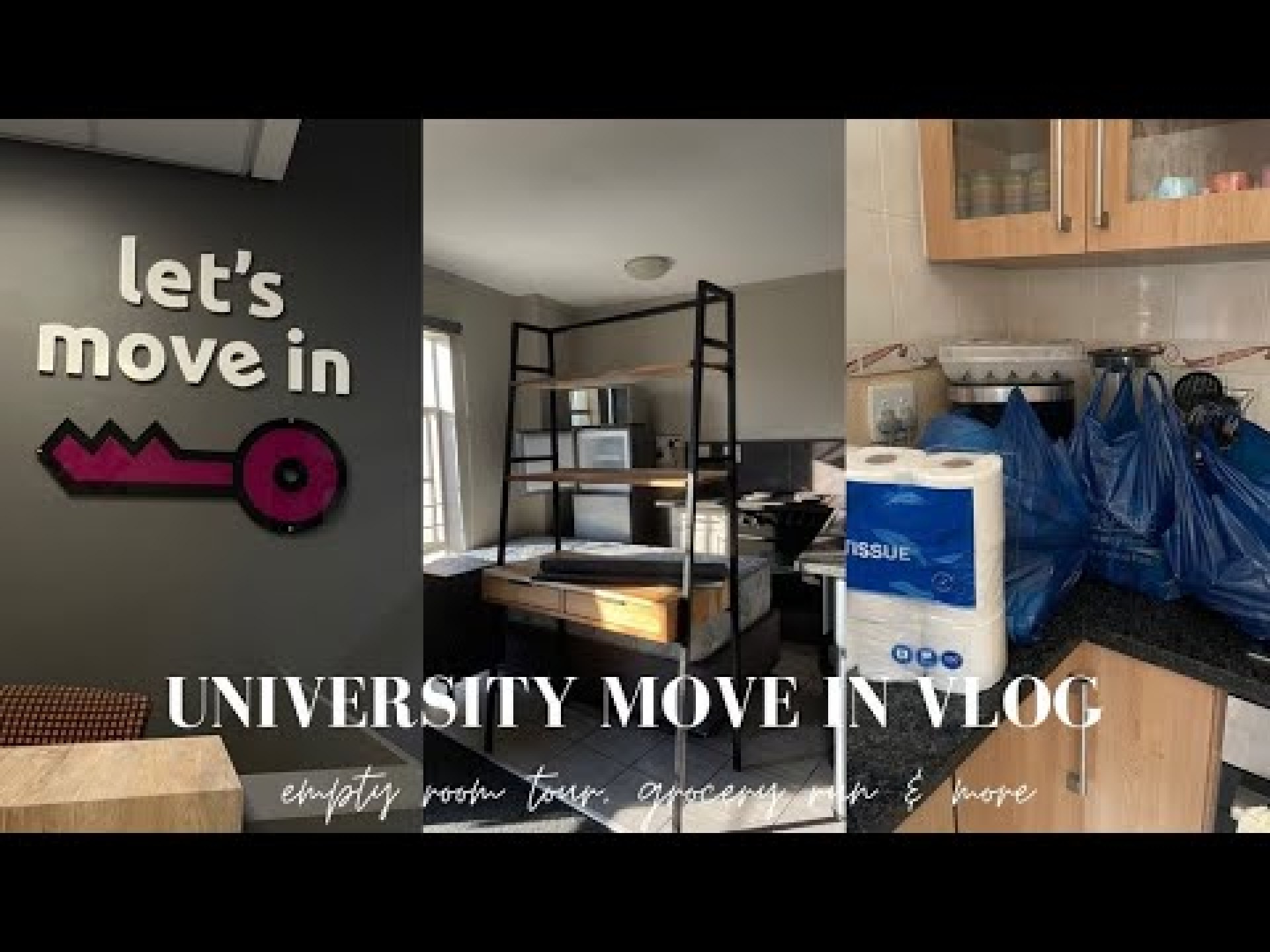 Part 1: UNI MOVE IN VLOG: Empty Room Tour | Grocery Shopping | South African YouTuber Part 1: UNI MOVE IN VLOG: Empty Room Tour | Grocery Shopping | South African YouTuber