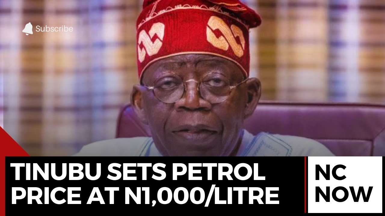 President Tinubu Sets Petrol Price at N1,000/Litre President Tinubu Sets Petrol Price at N1,000/Litre