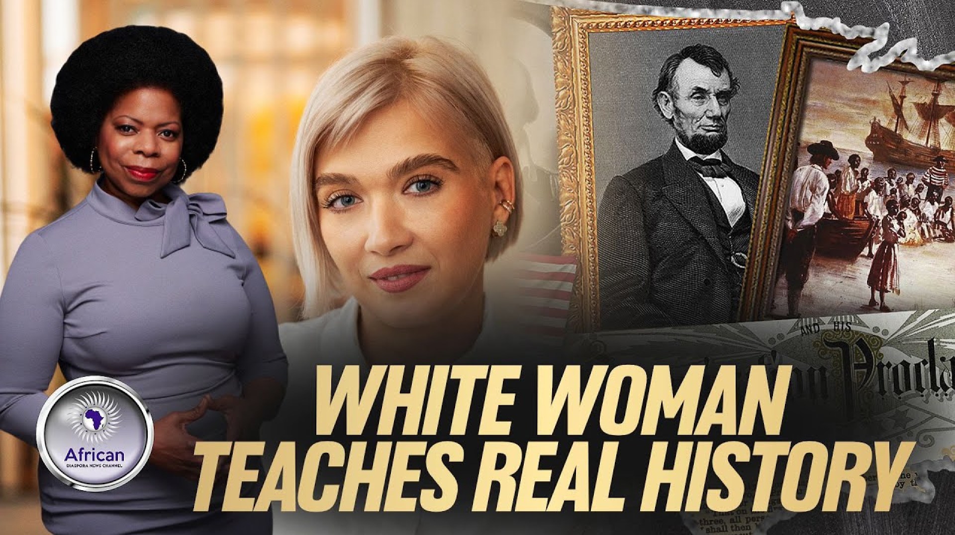 White Woman Goes Off On Her People For Being Ignorant About Real American History White Woman Goes Off On Her People For Being Ignorant About Real American History