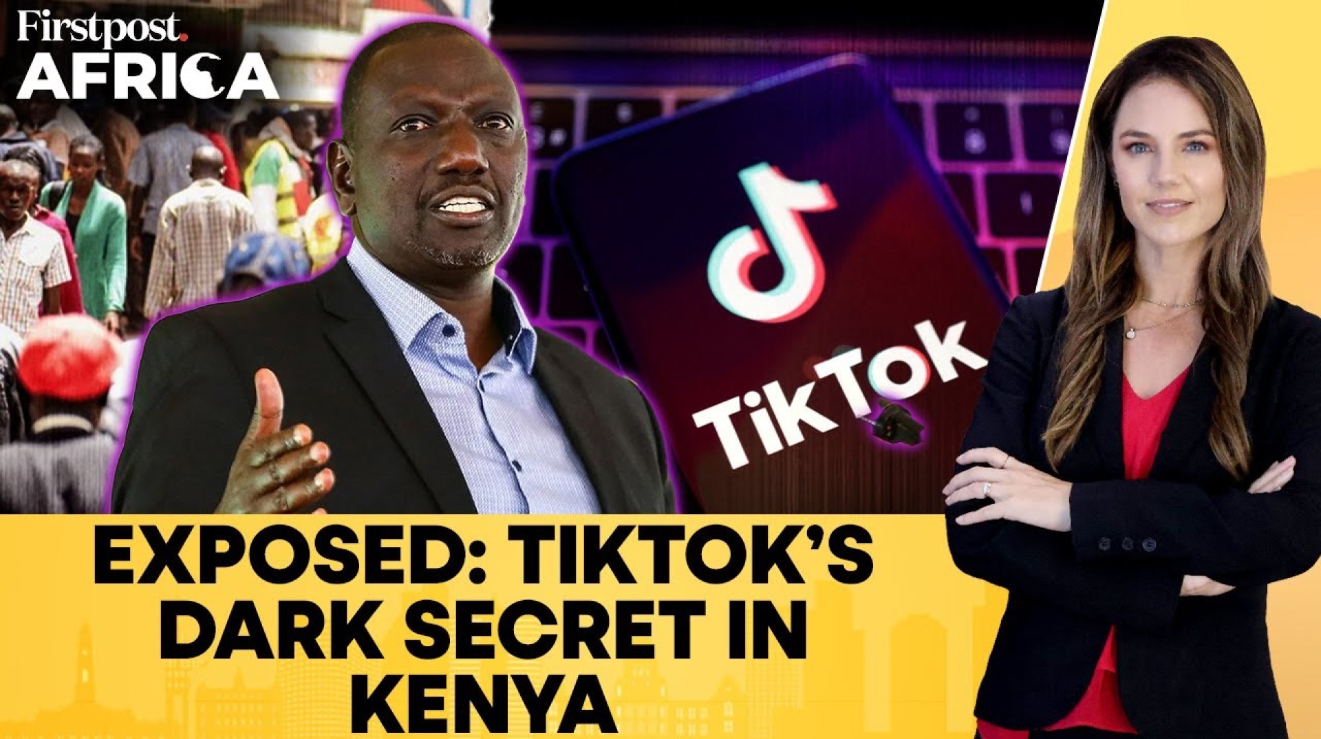 Kenya: Ruto Govt Orders TikTok to Remove Sexual Content Exposing Minors | Firstpost Africa | N18G Kenya: Ruto Govt Orders TikTok to Remove Sexual Content Exposing Minors | Firstpost Africa | N18G