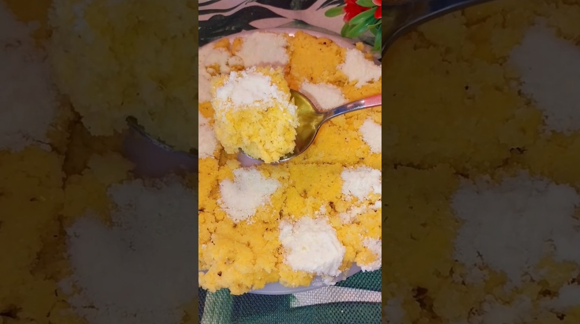 goûter burkinabé africain rapide bassi couscous de maïs jaune cuite #shortvideo #shorts goûter burkinabé africain rapide bassi couscous de maïs jaune cuite #shortvideo #shorts