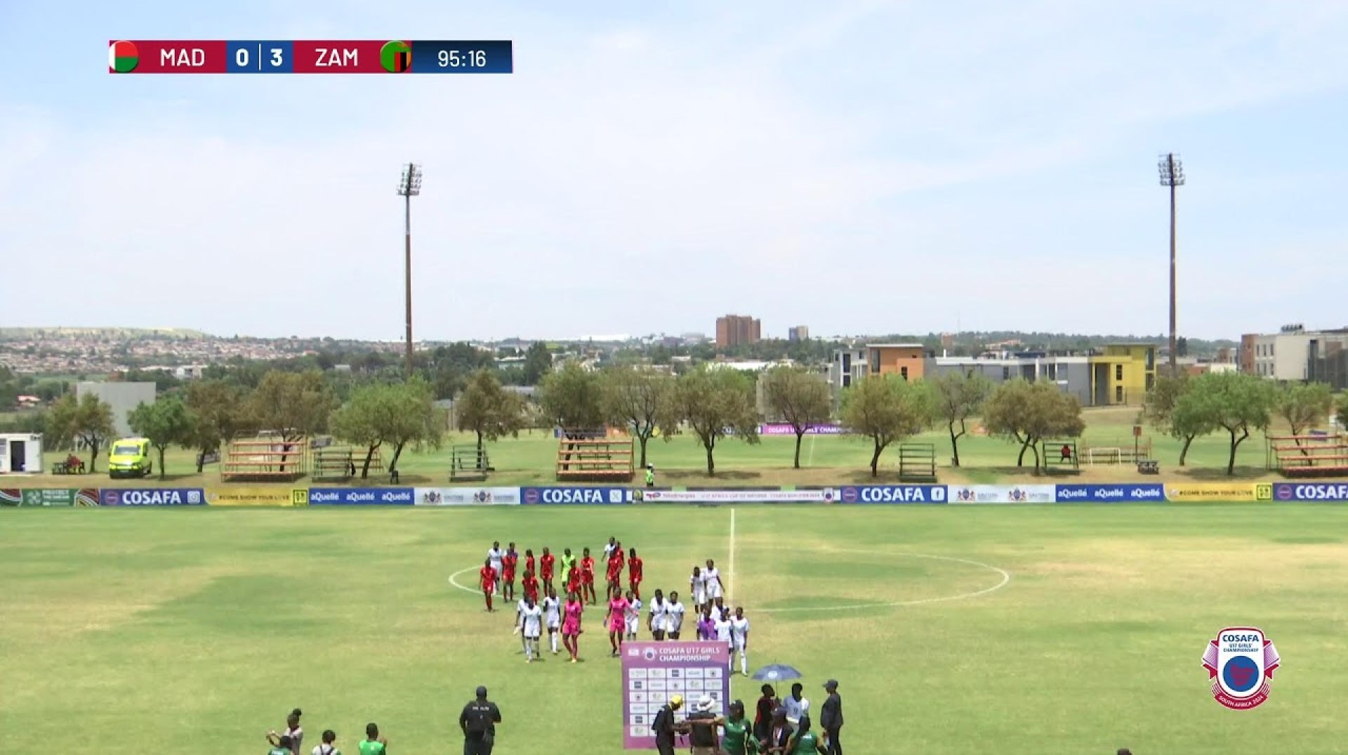 COSAFA U17 GIRLS: SEMI-FINAL 1 COSAFA U17 GIRLS: SEMI-FINAL 1