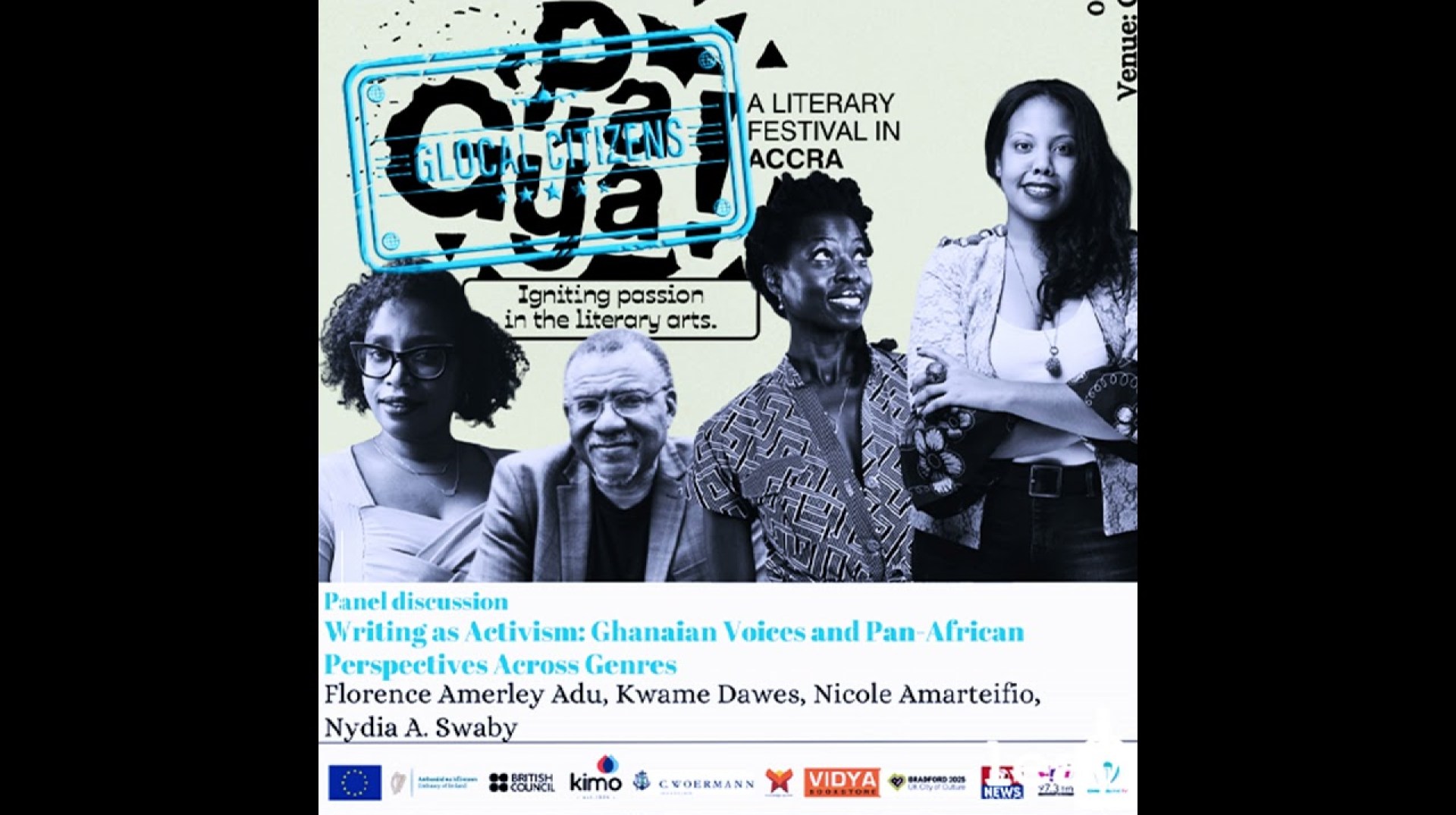 Episode 246: Writing as Activism: Ghanaian Voices and Pan-African Perspectives Across Genres with… Episode 246: Writing as Activism: Ghanaian Voices and Pan-African Perspectives Across Genres with…
