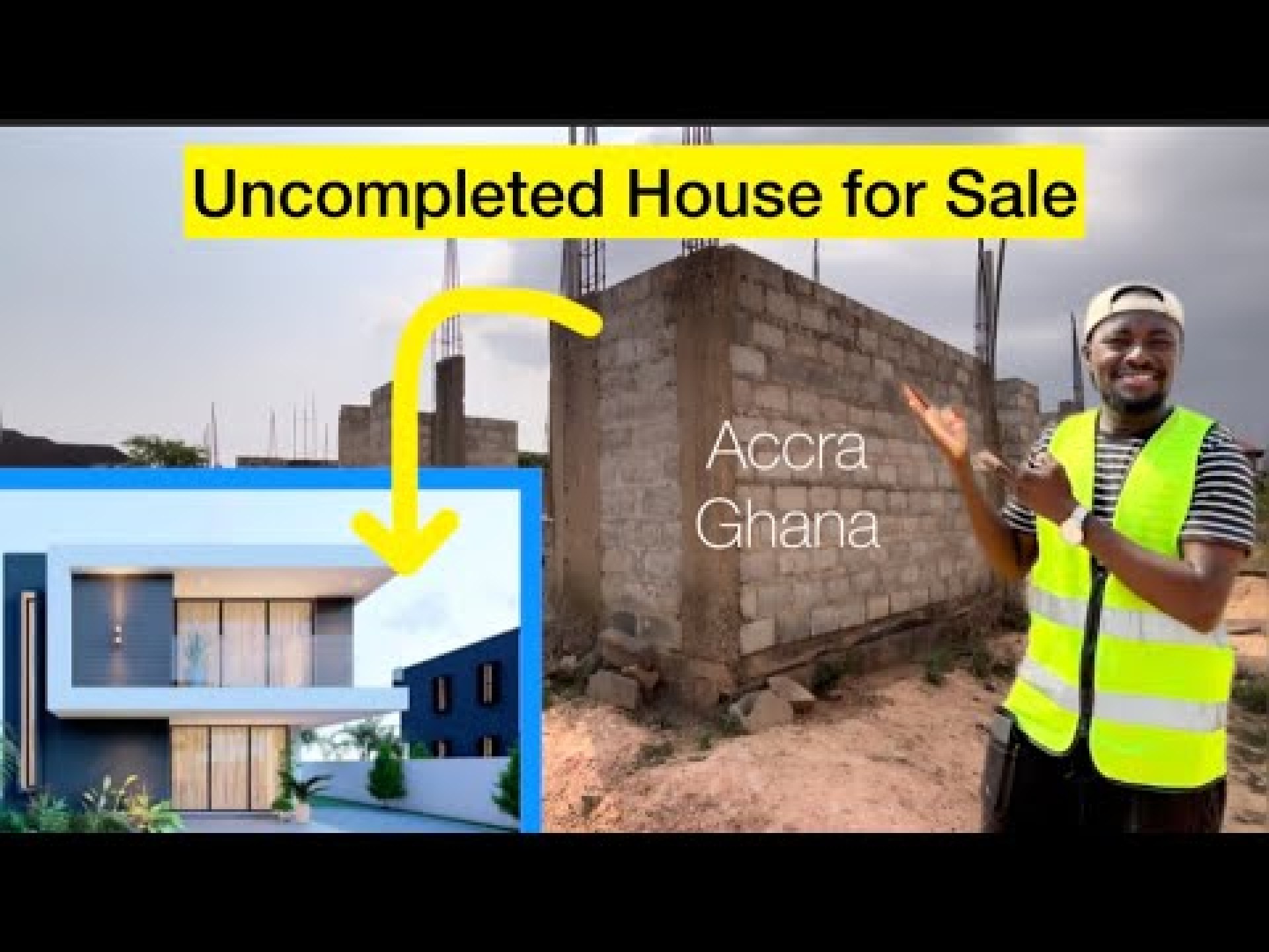 Uncompleted House for Sale in Ghana for ,000 || Katamanso Accra Uncompleted House for Sale in Ghana for ,000 || Katamanso Accra