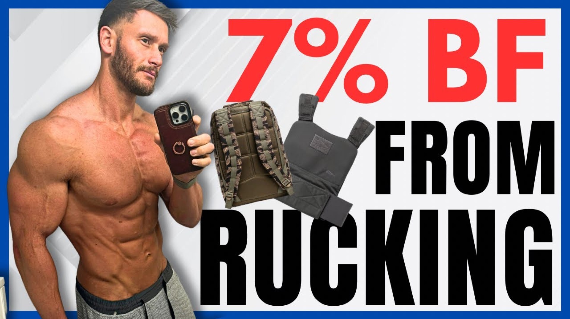 I Got to 7% Bodyfat in 6 Weeks by Walking (Rucking) – Here’s My Full Protocol w/ Chris Hinshaw I Got to 7% Bodyfat in 6 Weeks by Walking (Rucking) – Here’s My Full Protocol w/ Chris Hinshaw