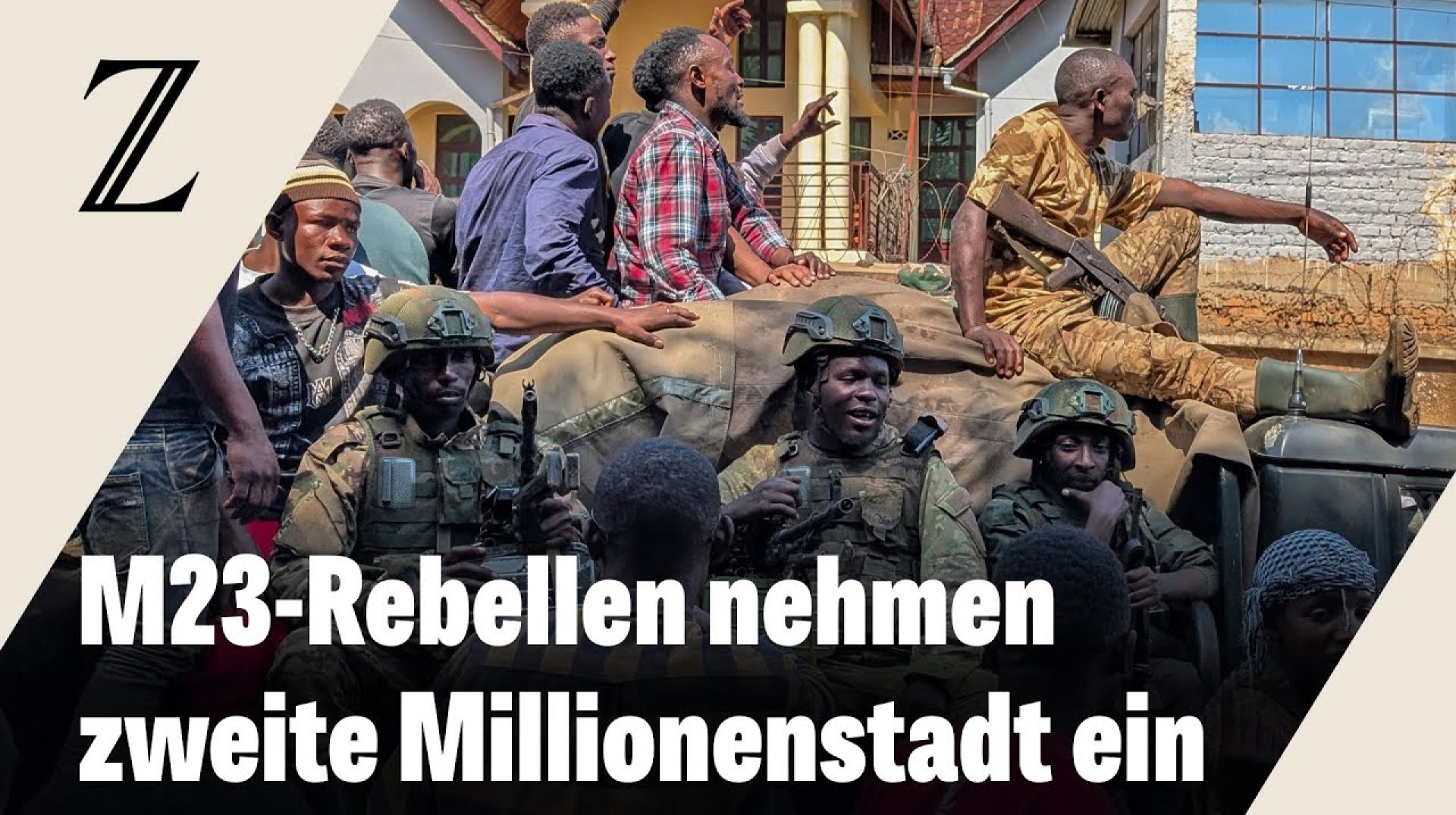 M23-Miliz rückt in Provinzhauptstadt Bukavu der Demokratischen Republik Kongo vor M23-Miliz rückt in Provinzhauptstadt Bukavu der Demokratischen Republik Kongo vor