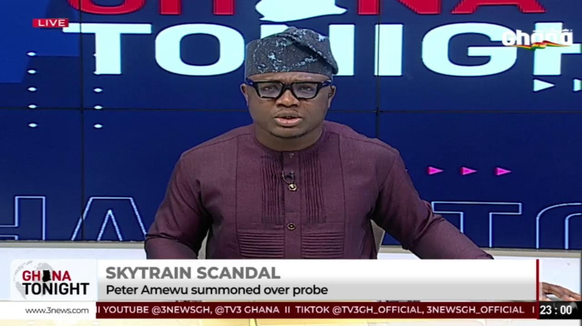 Ghana Tonight on TV3: Livestream || 26-03-2025 Ghana Tonight on TV3: Livestream || 26-03-2025