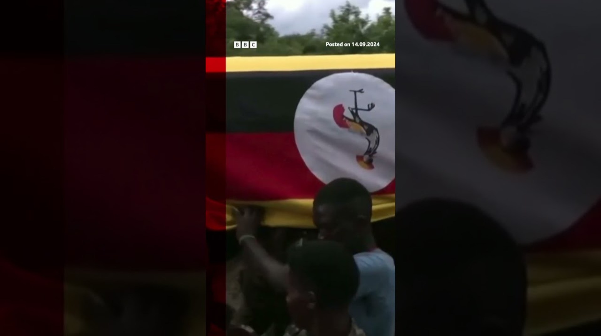 Rebecca Cheptegei has been buried at her father's homestead in Uganda. #RebeccaCheptegei #BBCNews Rebecca Cheptegei has been buried at her father's homestead in Uganda. #RebeccaCheptegei #BBCNews