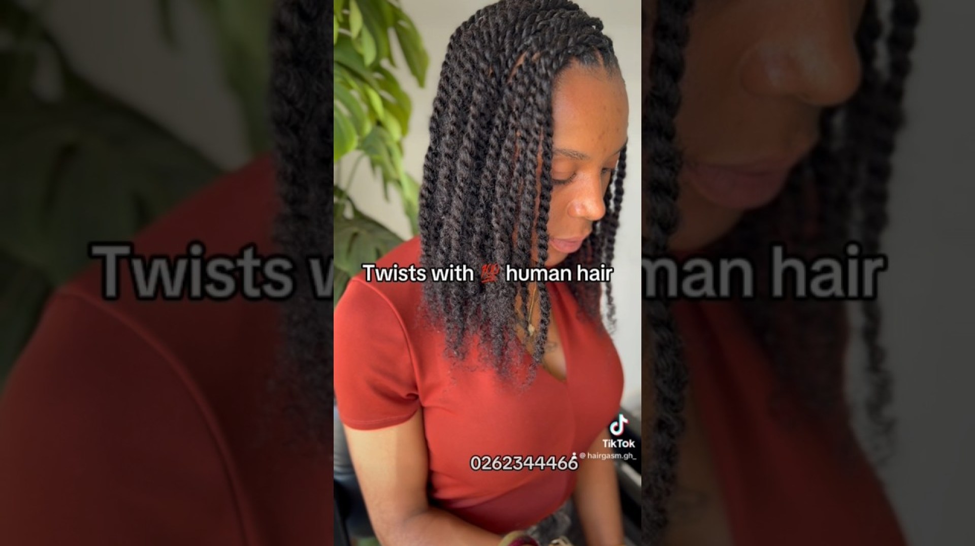 Twists with 100% human hair#naturaltwists#twiststyles #naturalhair #tutorial #4chair #ghana Twists with 100% human hair#naturaltwists#twiststyles #naturalhair #tutorial #4chair #ghana