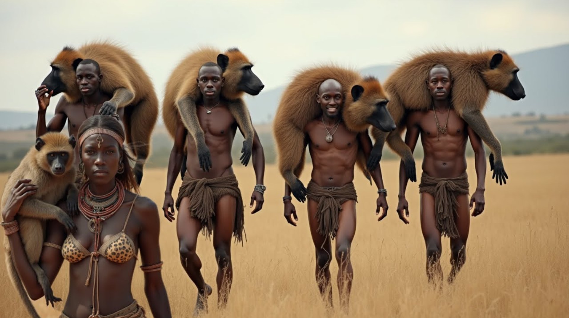 WILD Baboon HUNT with Africa's FEARLESS Hadzabe Tribe Hunters! 2024 WILD Baboon HUNT with Africa's FEARLESS Hadzabe Tribe Hunters! 2024