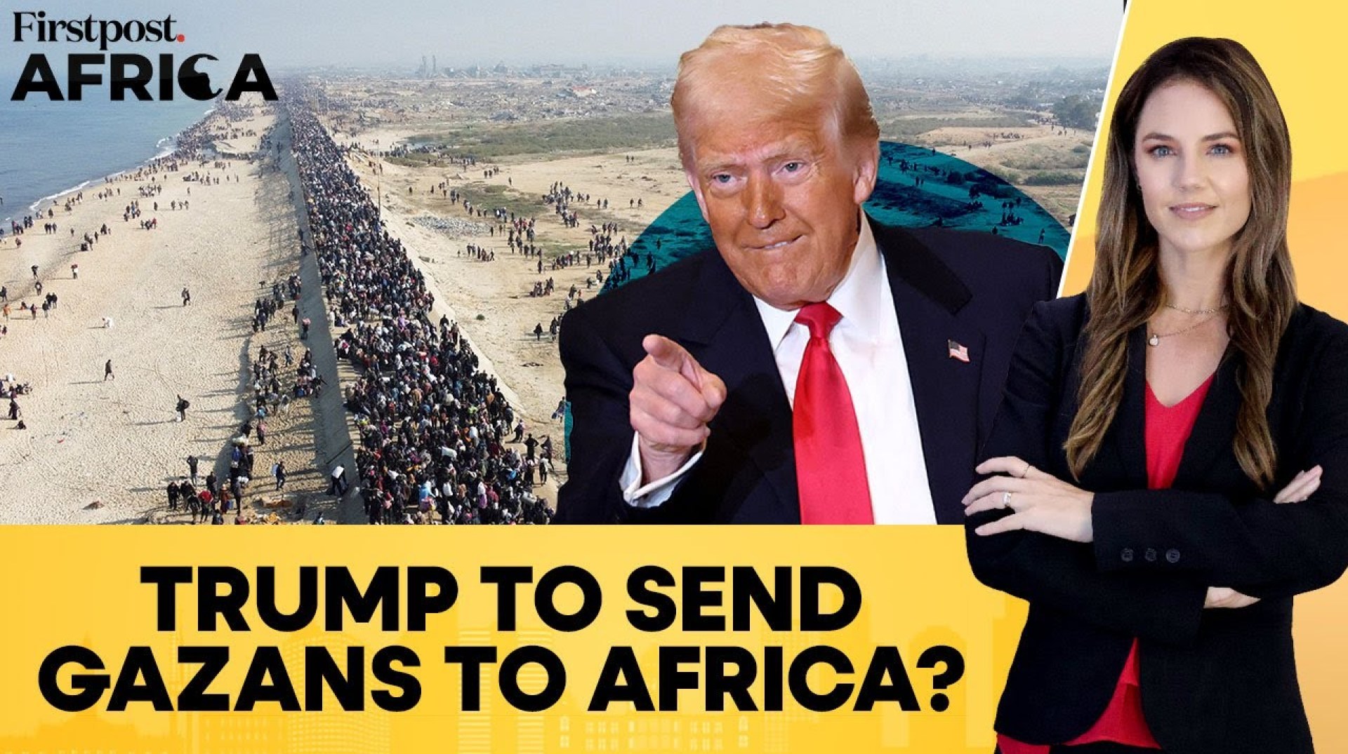 Trump Considers Morocco, Somaliland, Puntland to Relocate Gazans: Report | Firstpost Africa | N18G Trump Considers Morocco, Somaliland, Puntland to Relocate Gazans: Report | Firstpost Africa | N18G