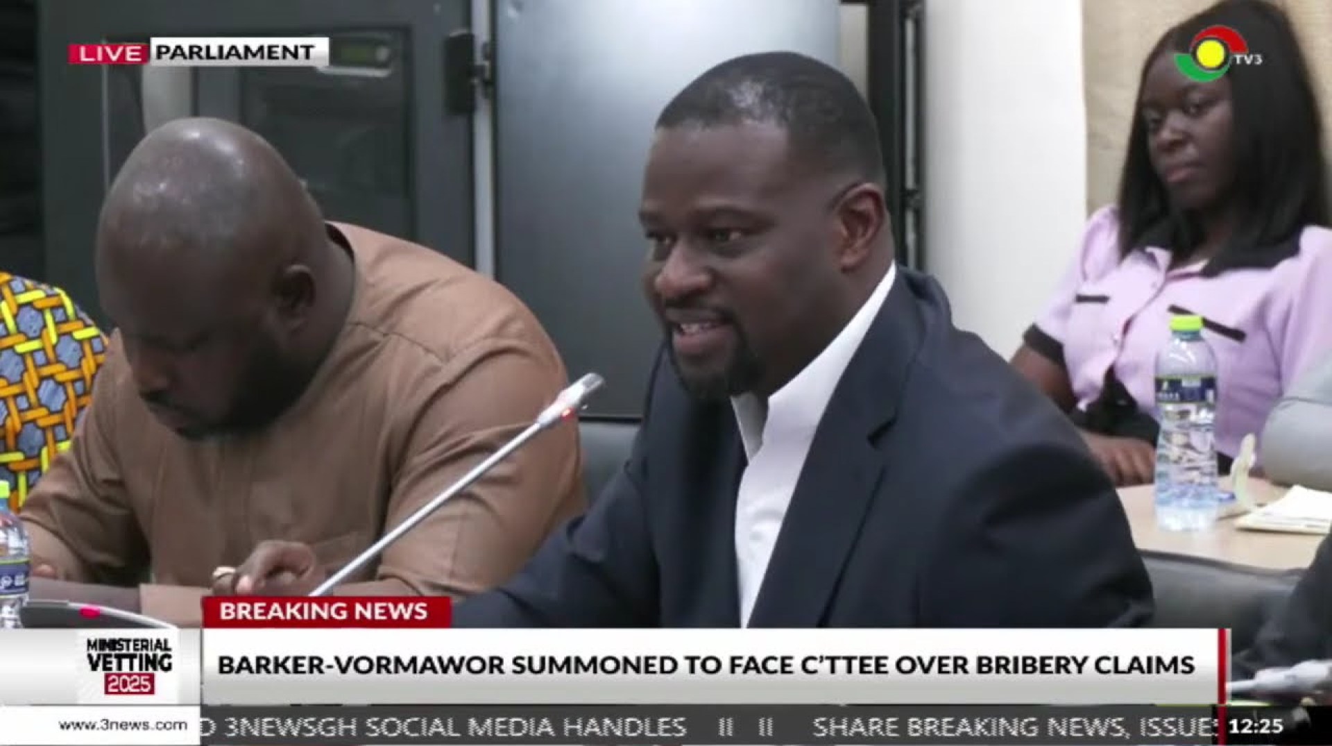 Watch Live: Appointment Committee vets Dr Edward Omane Boamah, the Defence Minister-designate Watch Live: Appointment Committee vets Dr Edward Omane Boamah, the Defence Minister-designate