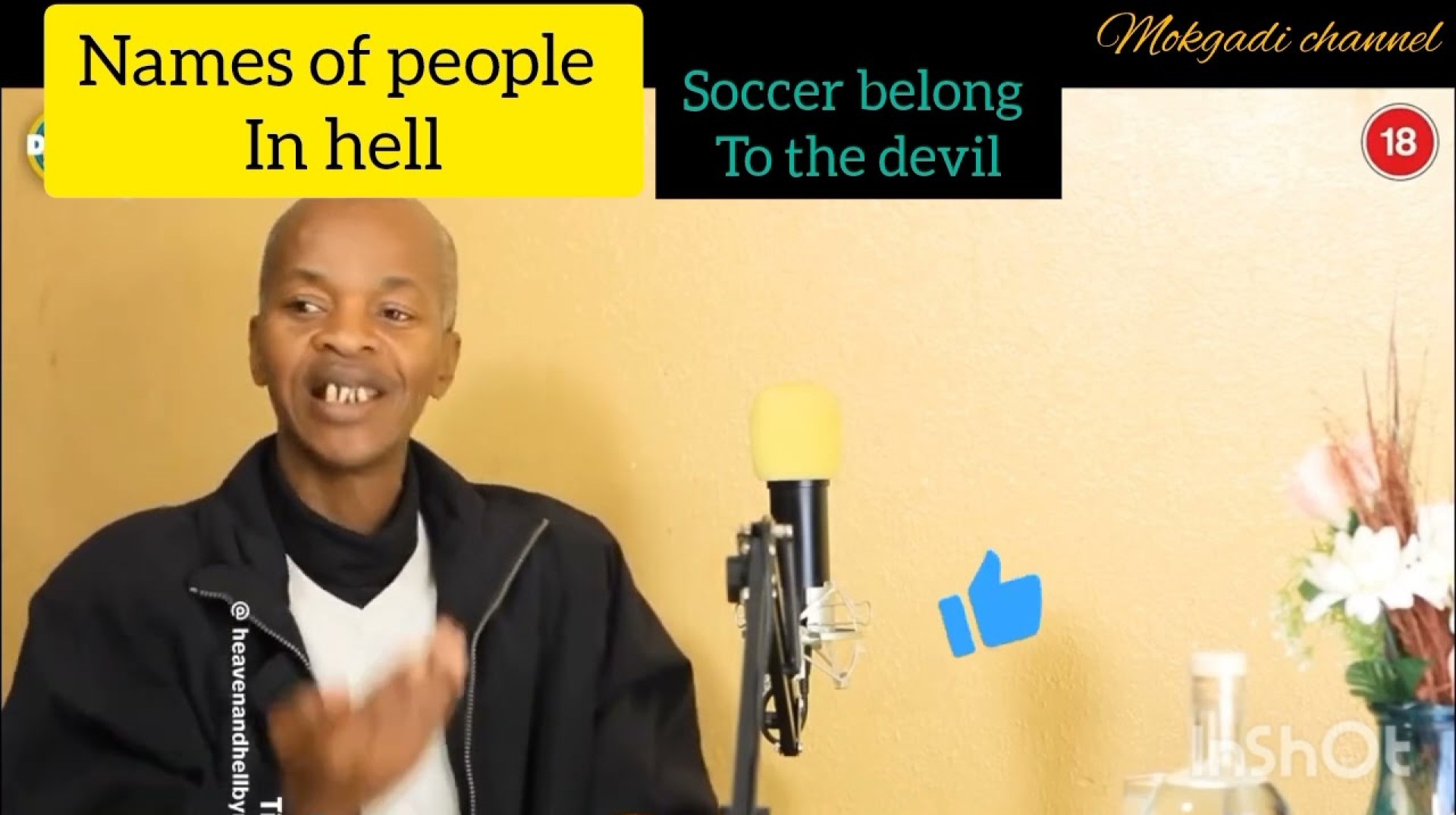 BROTHER ENIGMA EXPOSED NAMES OF PEOPLE IN HELL..SOCCER BELONGS TO SATAN BROTHER ENIGMA EXPOSED NAMES OF PEOPLE IN HELL..SOCCER BELONGS TO SATAN