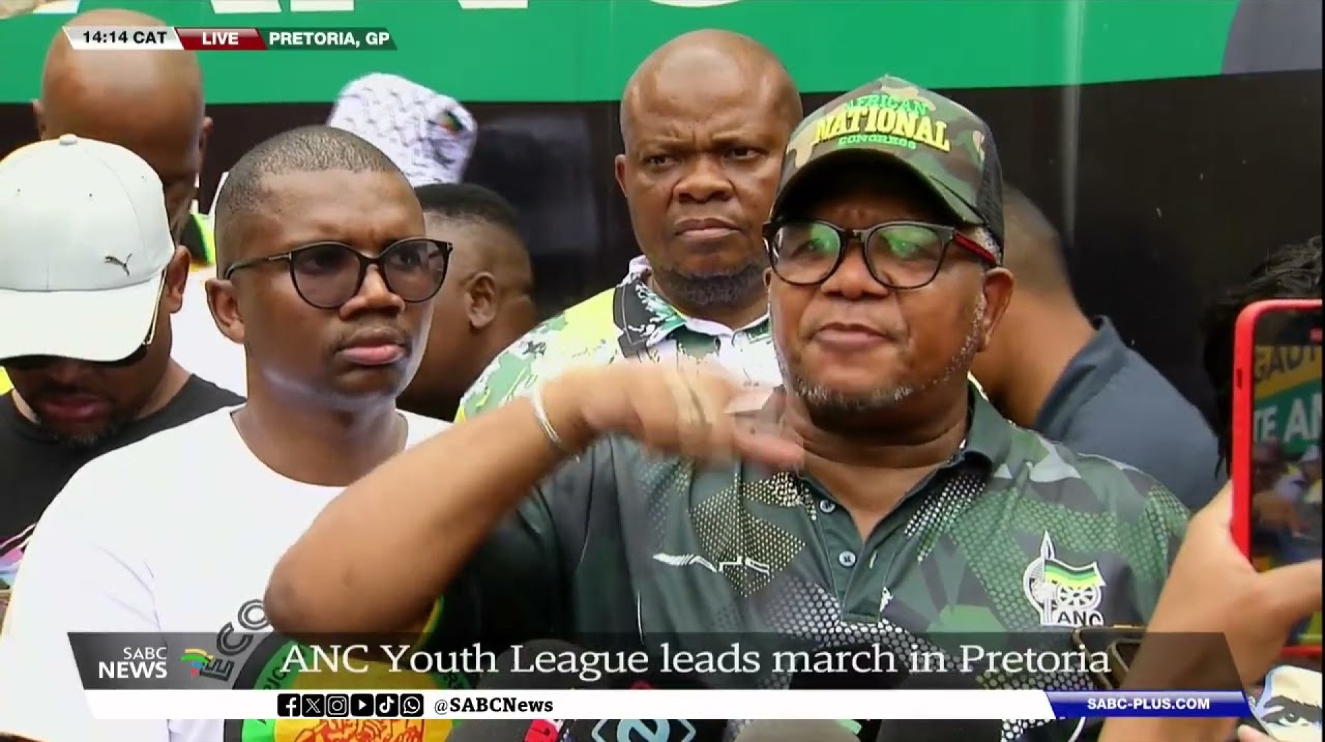 'People's Mandate' | Fikile Mbalula addresses ANC Youth League-led march in Pretoria 'People's Mandate' | Fikile Mbalula addresses ANC Youth League-led march in Pretoria