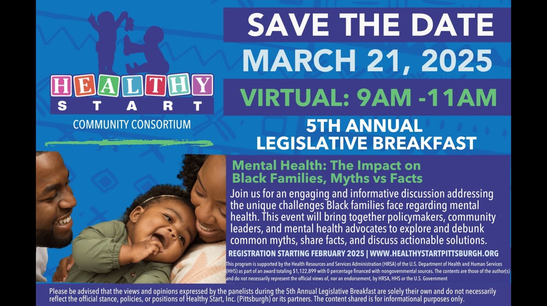 5th Annual Legislative Breakfast: Mental Health – The Impact on Black Families, Myths, and Facts 5th Annual Legislative Breakfast: Mental Health – The Impact on Black Families, Myths, and Facts