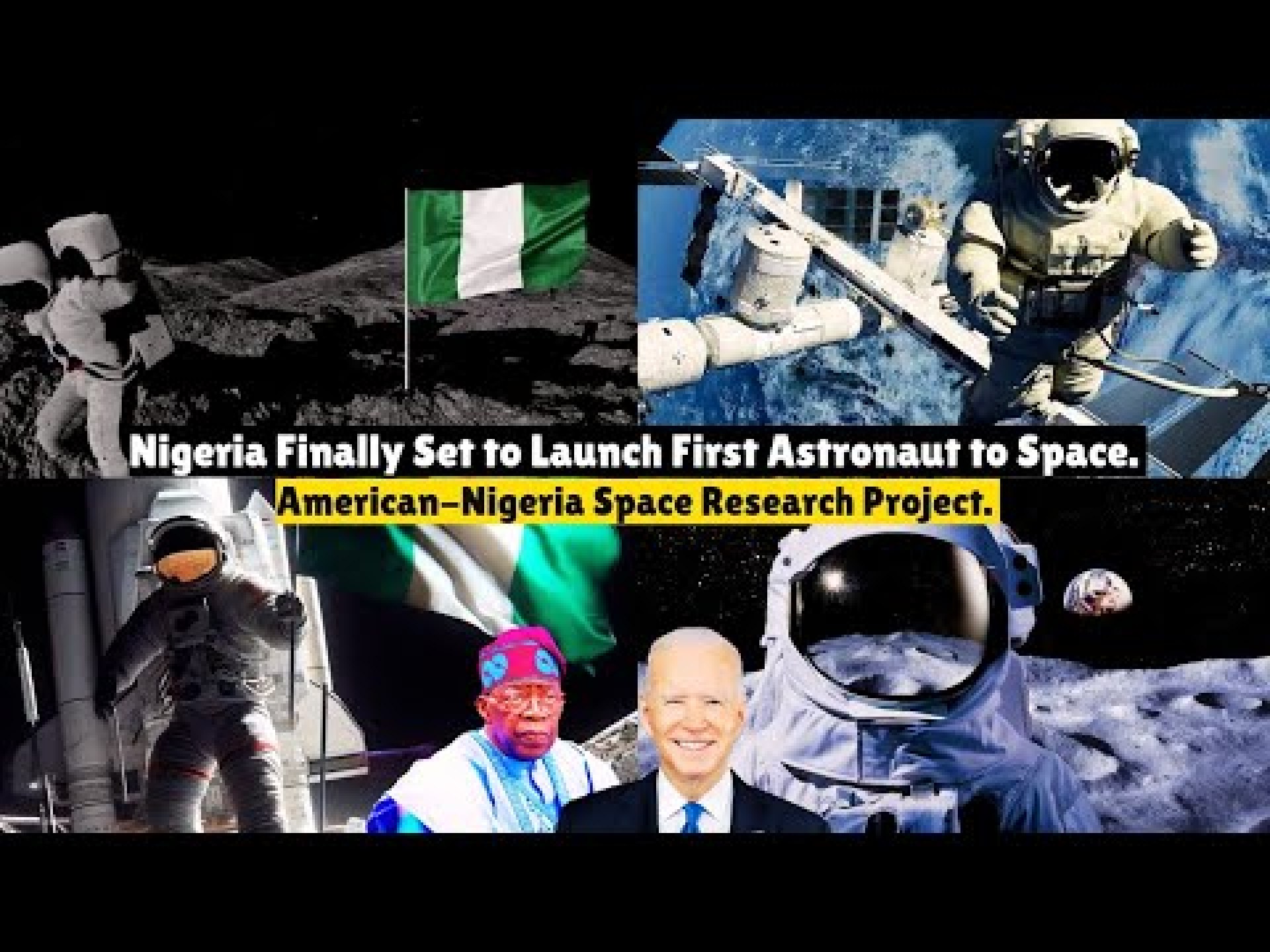 Nigeria's Secret Space Programmes Unveiled – Nigerian American Space Mission. Nigeria's Secret Space Programmes Unveiled – Nigerian American Space Mission.