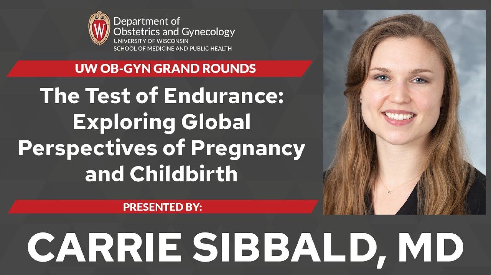 Carrie Sibbald, MD Grand Rounds 12/19/2024 Carrie Sibbald, MD Grand Rounds 12/19/2024