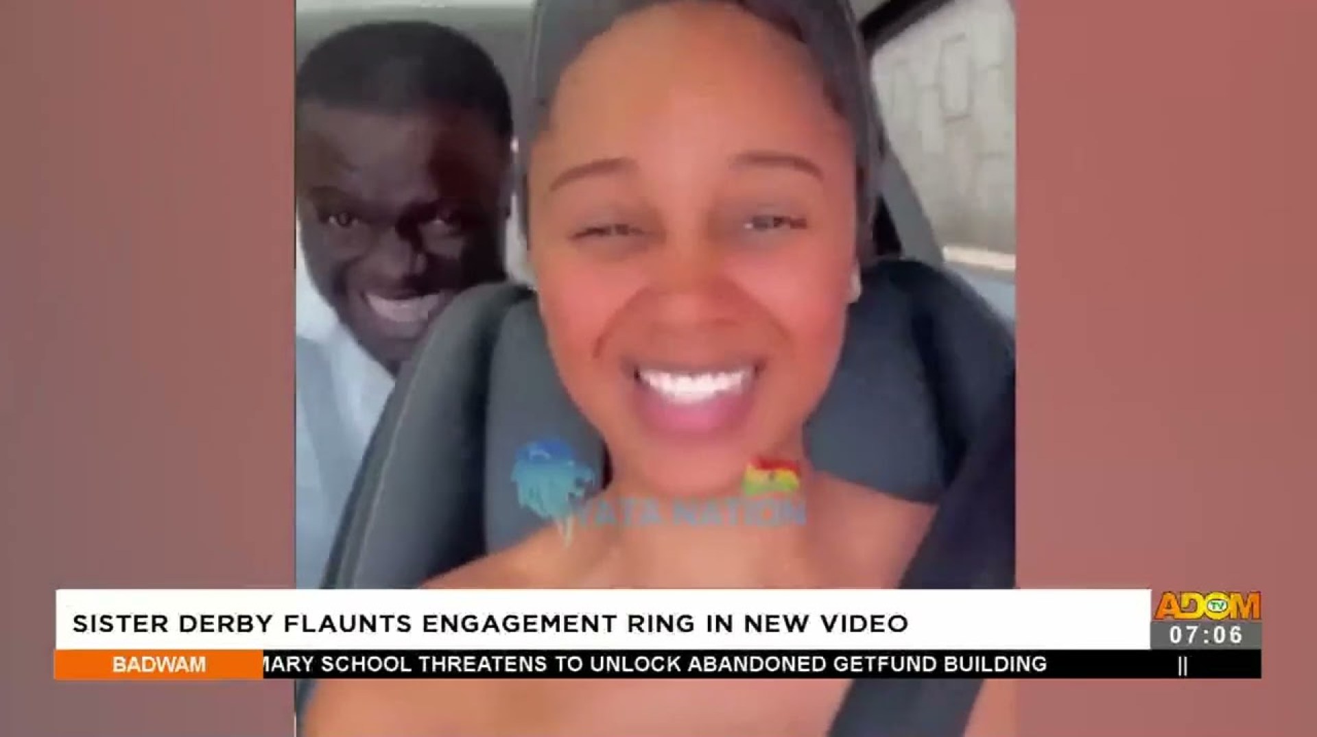 Sister Derby Flaunts Engagement Ring in New Video – Badwam Ahosepe on Adom TV (25-5-22) Sister Derby Flaunts Engagement Ring in New Video – Badwam Ahosepe on Adom TV (25-5-22)