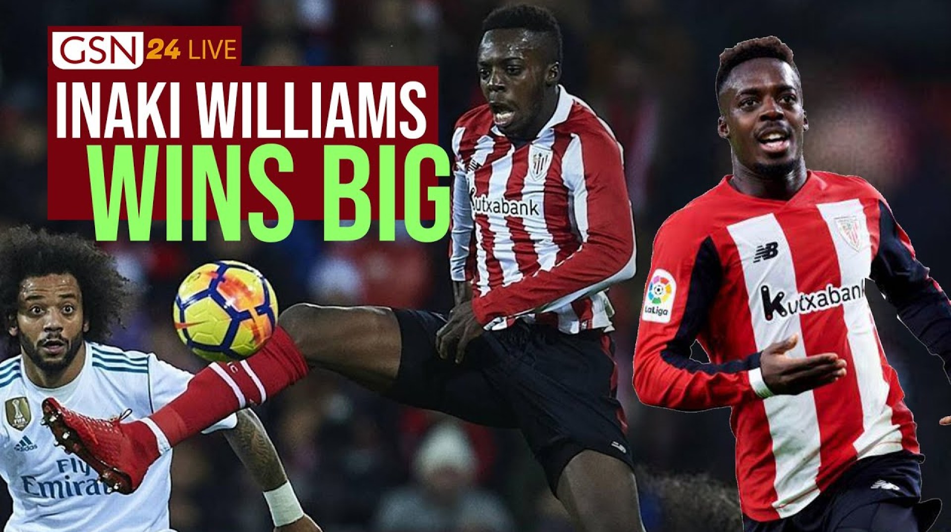 Inaki Williams brace earns Bilbao win Inaki Williams brace earns Bilbao win