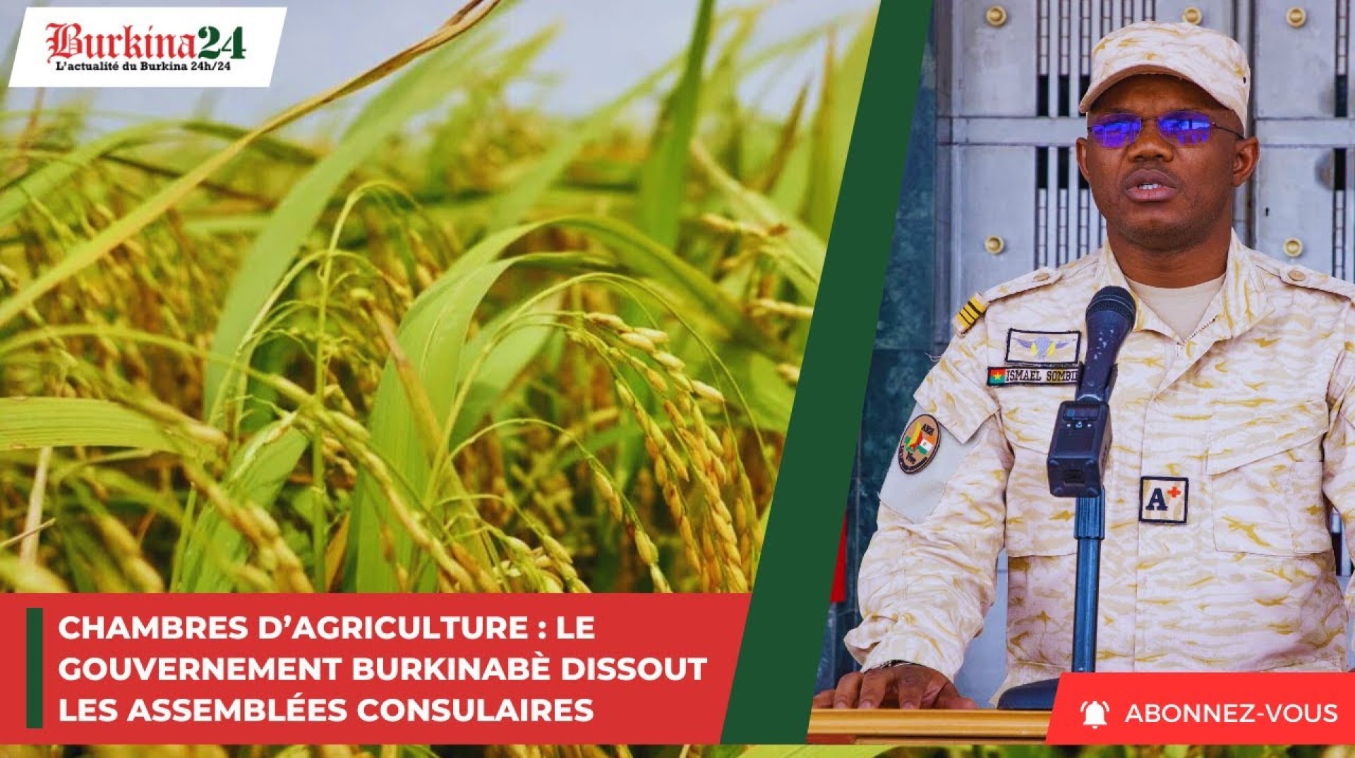 Chambres d’agriculture : Le gouvernement burkinabè dissout les Assemblées consulaires Chambres d’agriculture : Le gouvernement burkinabè dissout les Assemblées consulaires