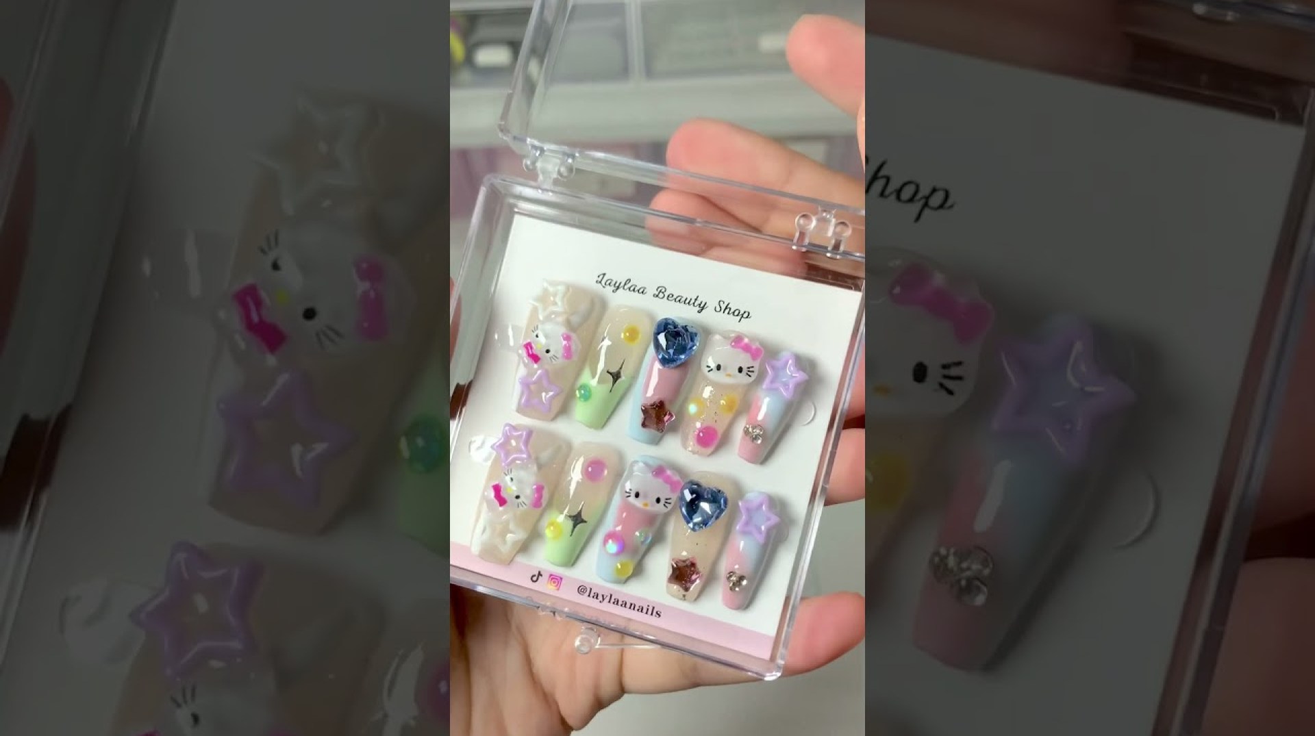 Is this your press on nails? #kawaii #cute #pressonnails #nails #nailart #nailstutorial #nailsart Is this your press on nails? #kawaii #cute #pressonnails #nails #nailart #nailstutorial #nailsart