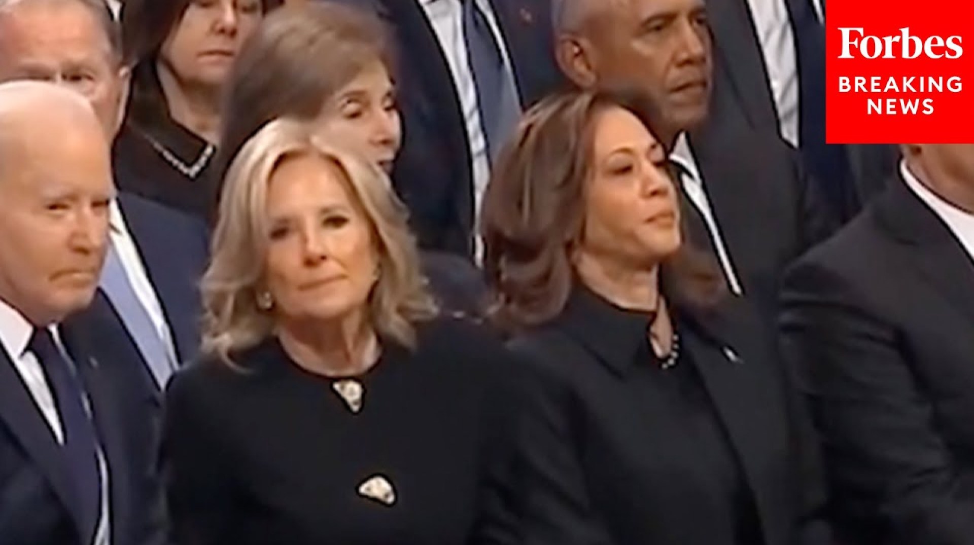 WATCH: Jill Biden Takes Her Seat Next To Kamala Harris At Jimmy Carter Funeral WATCH: Jill Biden Takes Her Seat Next To Kamala Harris At Jimmy Carter Funeral