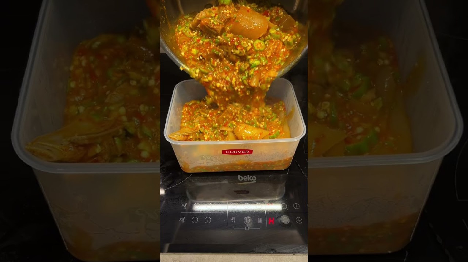 DELICIOUS NIGERIAN OKRA SOUP. DELICIOUS NIGERIAN OKRA SOUP.