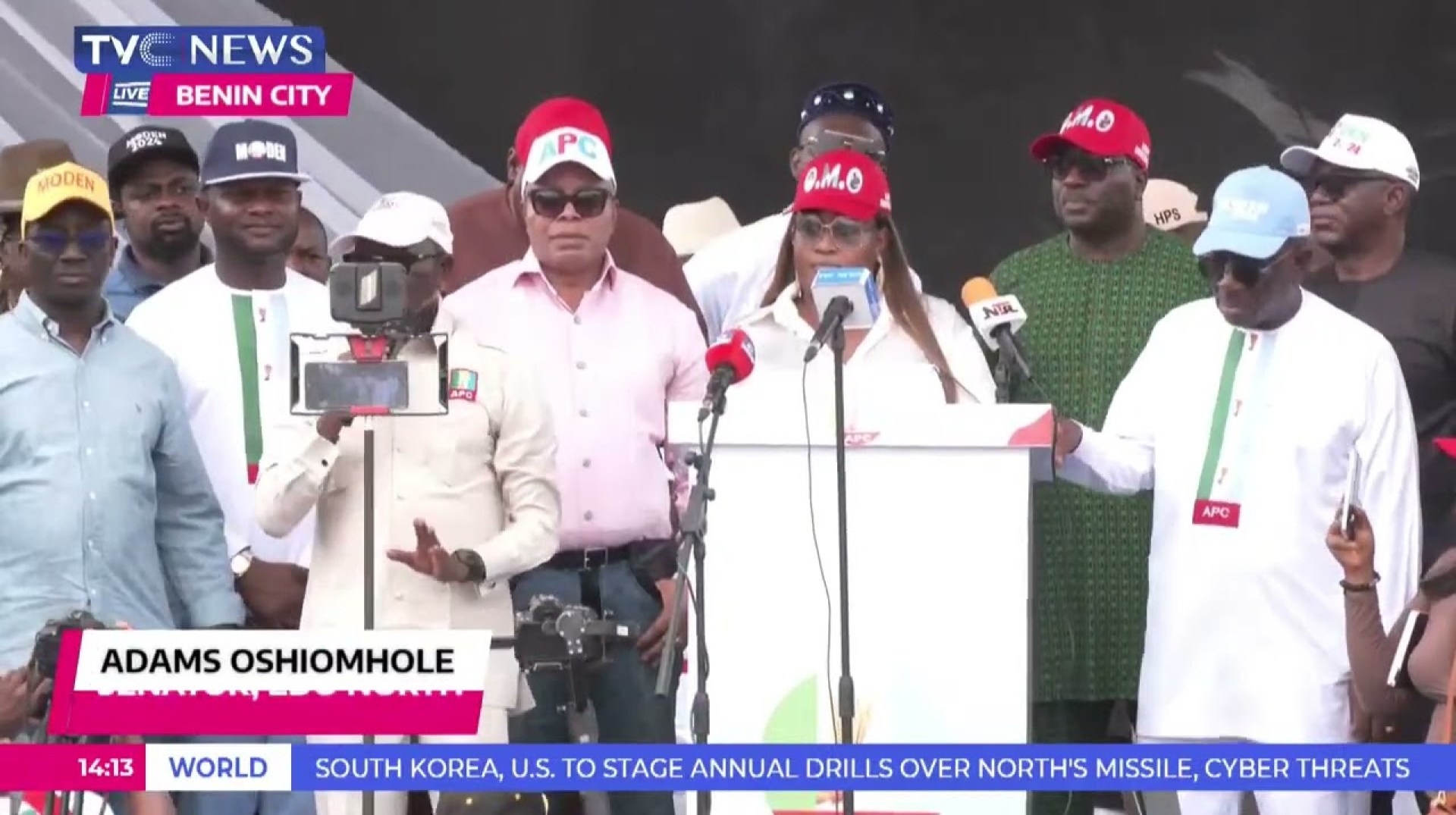 WATCH: Oshiomhole 'Bombs' Obaseki, Ighodalo At APC Senatorial Campaign In Benin WATCH: Oshiomhole 'Bombs' Obaseki, Ighodalo At APC Senatorial Campaign In Benin