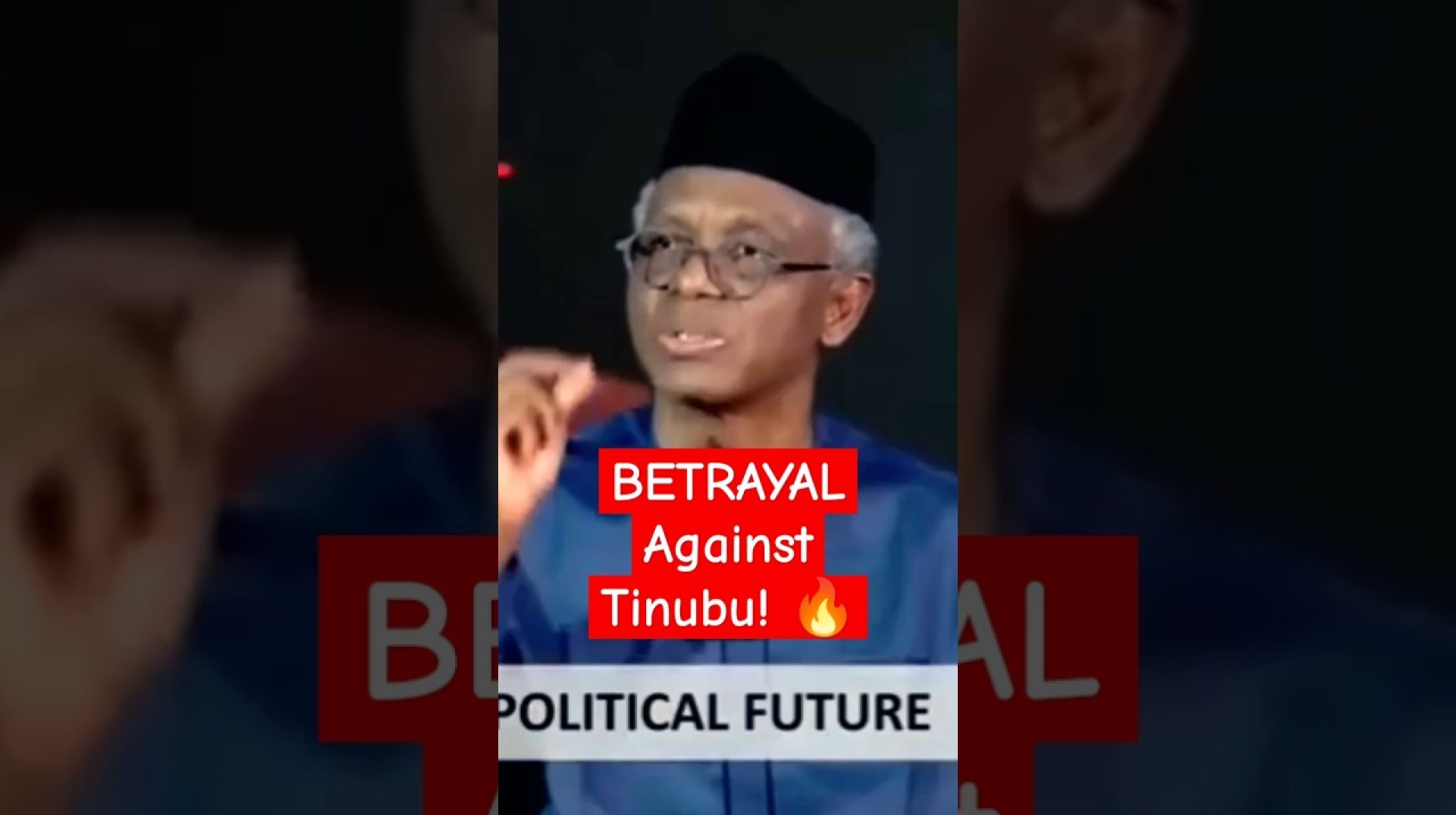 El-rufai DUMPS Tinubu for 2027? El-rufai DUMPS Tinubu for 2027?