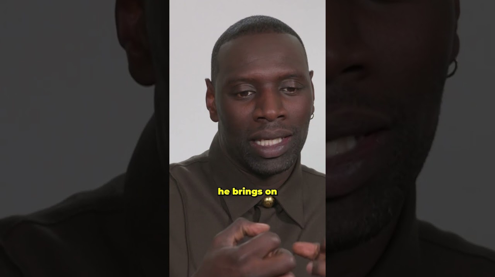 Omar Sy Praises John Woo's Action #shorts Omar Sy Praises John Woo's Action #shorts