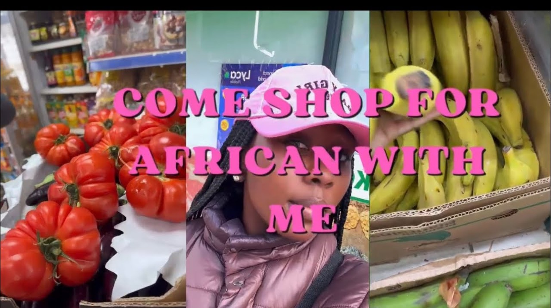 Come shop for African food with me Come shop for African food with me