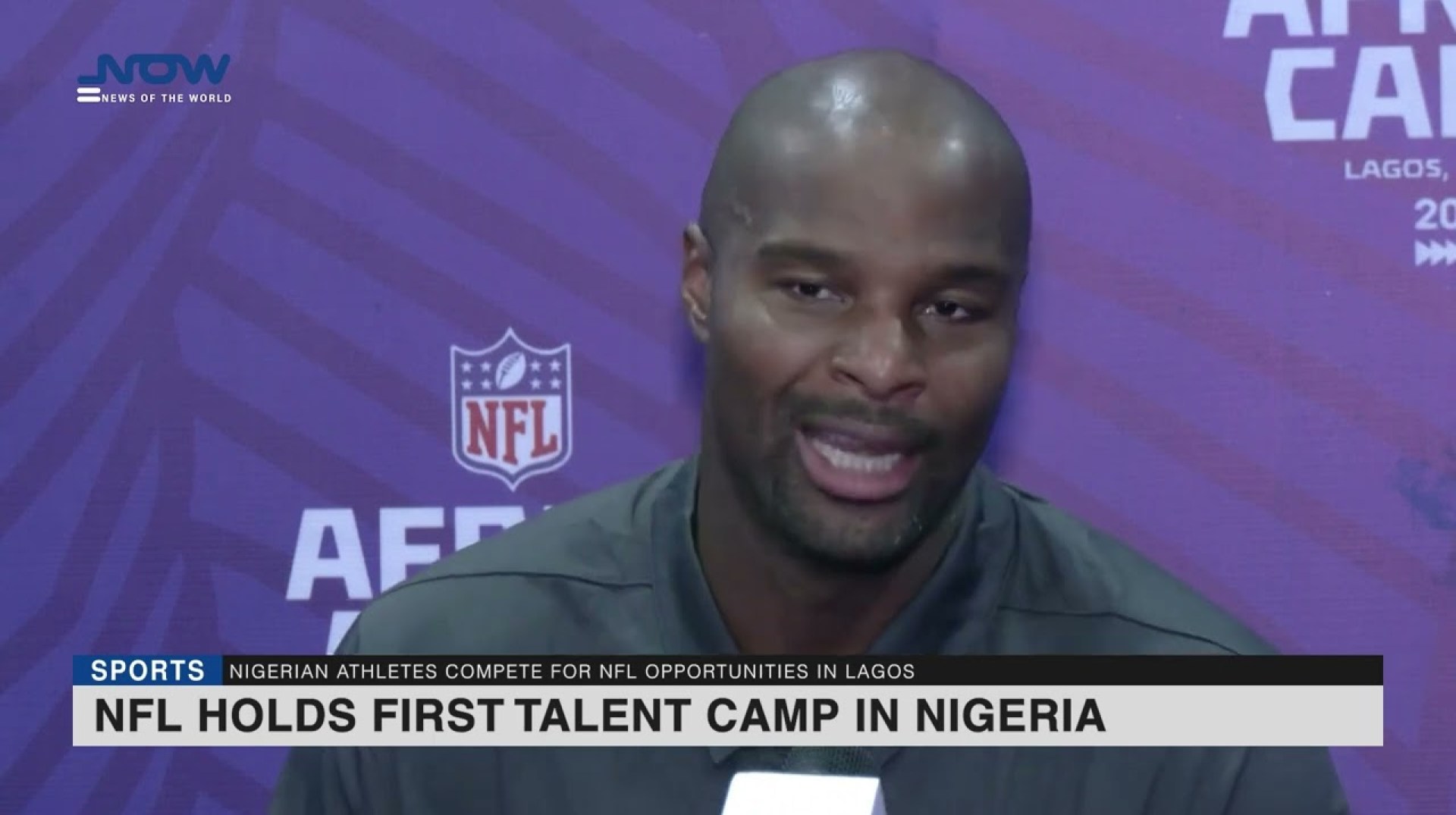NFL Holds First Talent Camp in Nigeria NFL Holds First Talent Camp in Nigeria